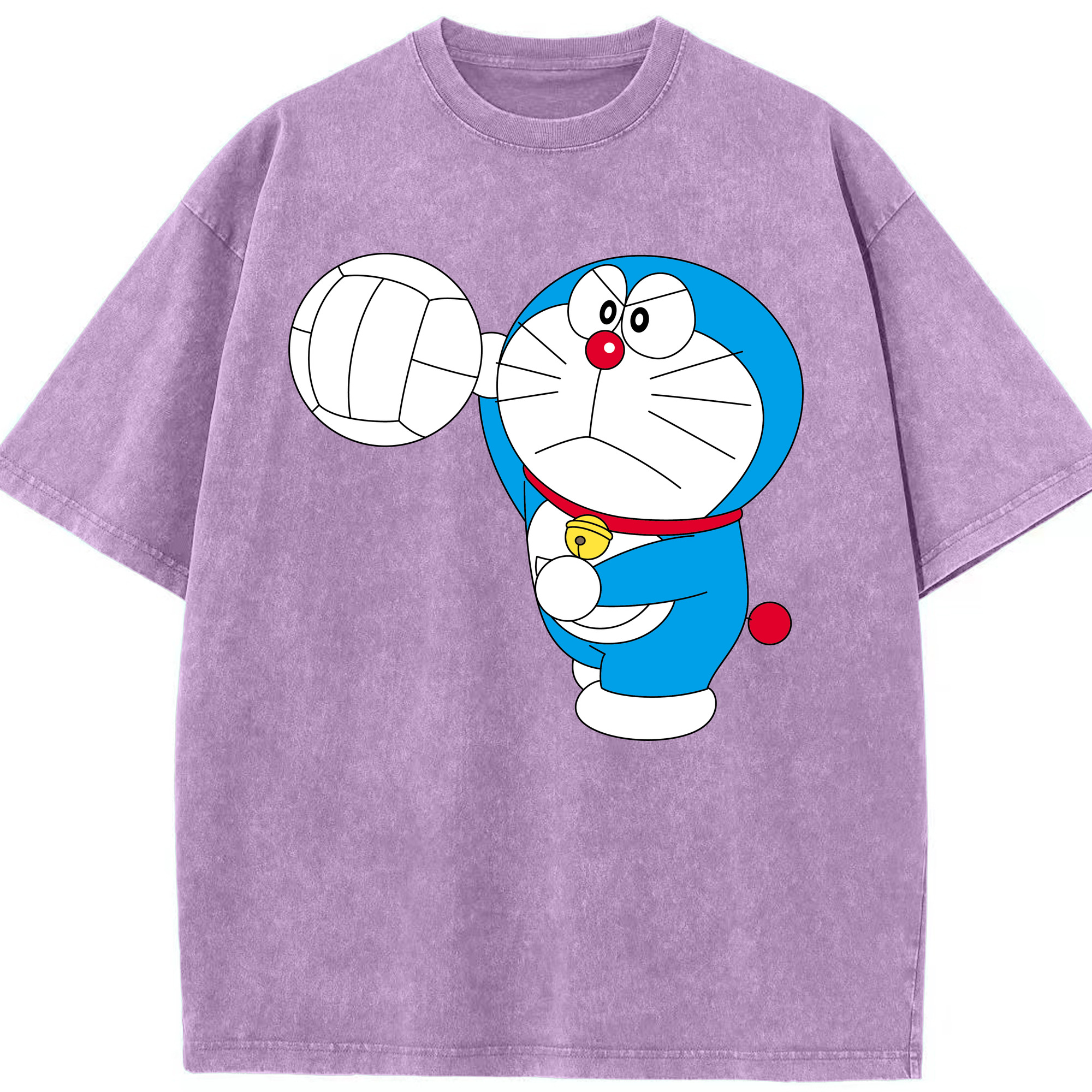 （画像用） ドラえもん Doraemon 綿100% ヴィンテージ風 半袖Tシャツ（フロントプリント）