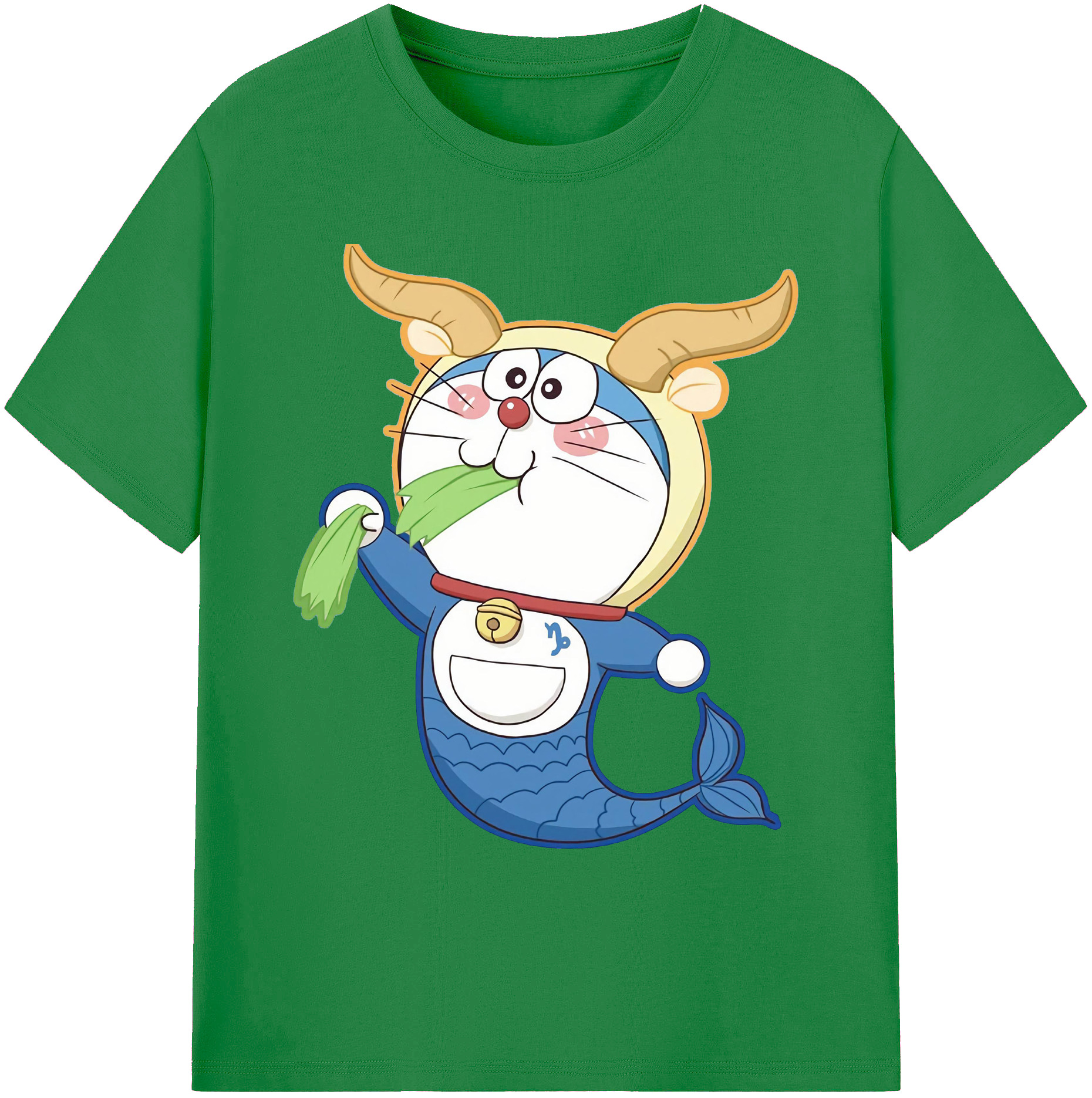 （画像用） ドラえもん Doraemon 綿100％ メンズ半袖Tシャツ｜肌触りやわらか＆通気性