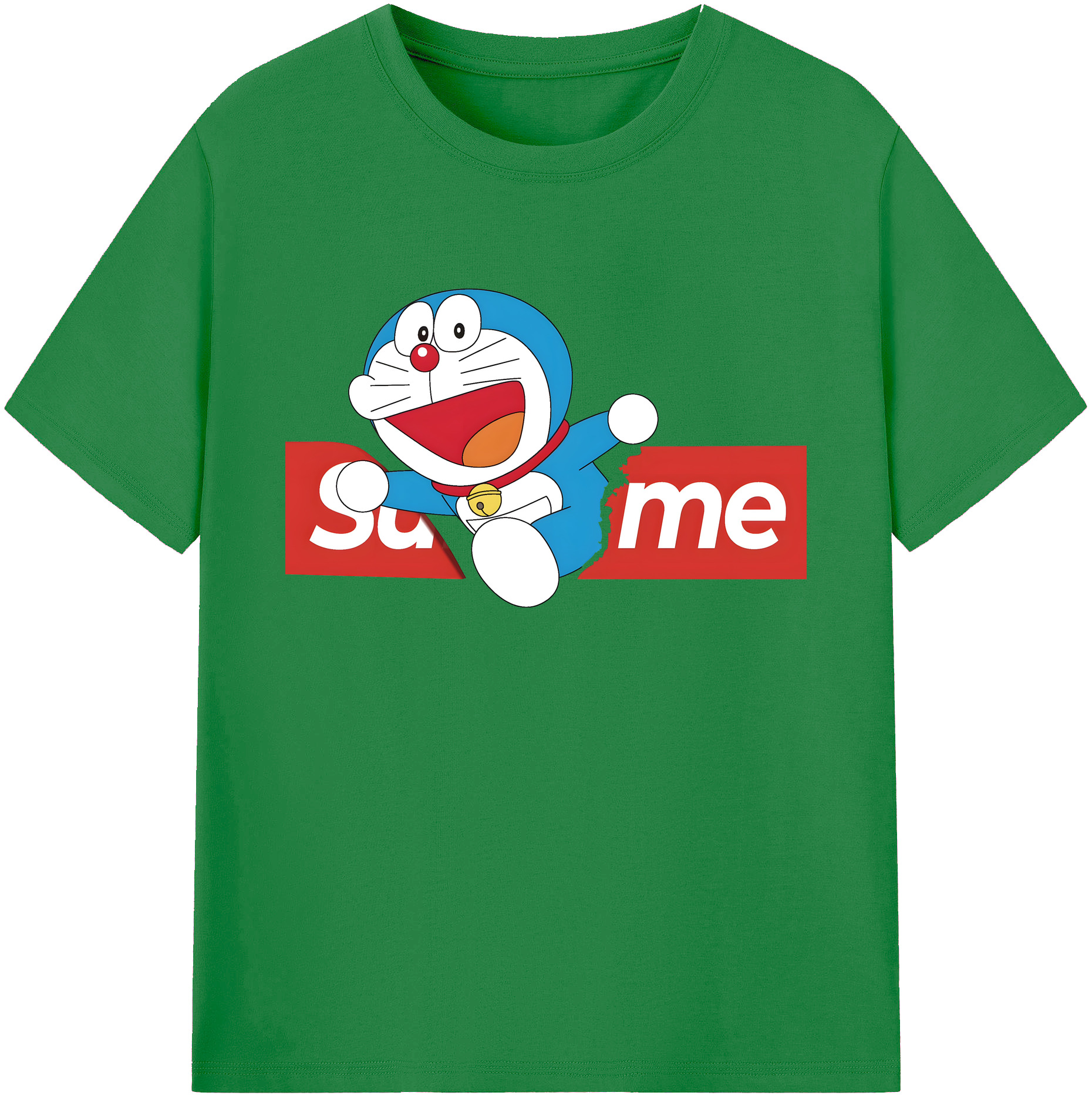 （画像用） ドラえもん Doraemon 綿100％ メンズ半袖Tシャツ｜肌触りやわらか＆通気性