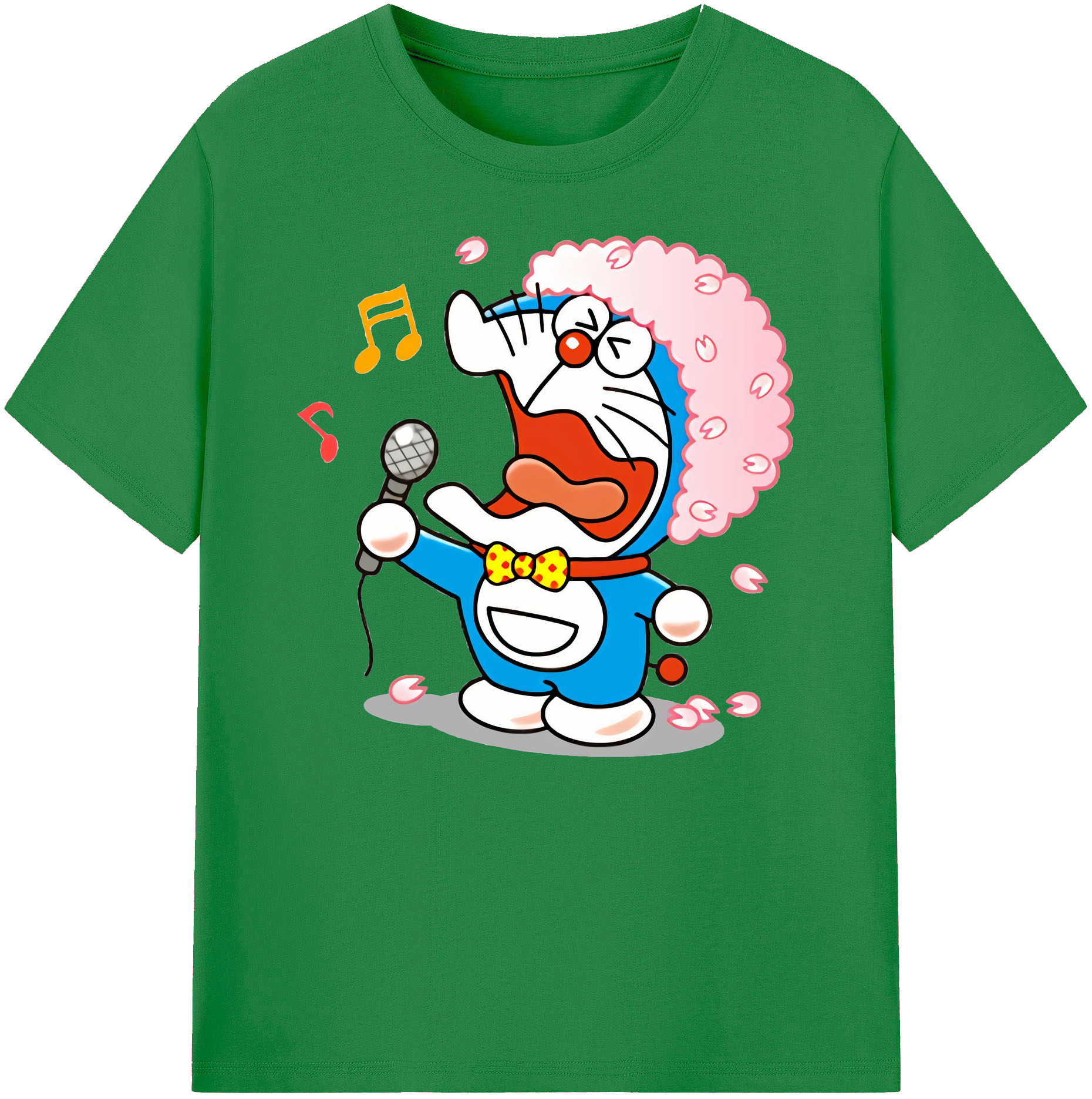 （画像用） ドラえもん Doraemon 綿100％ メンズ半袖Tシャツ｜肌触りやわらか＆通気性
