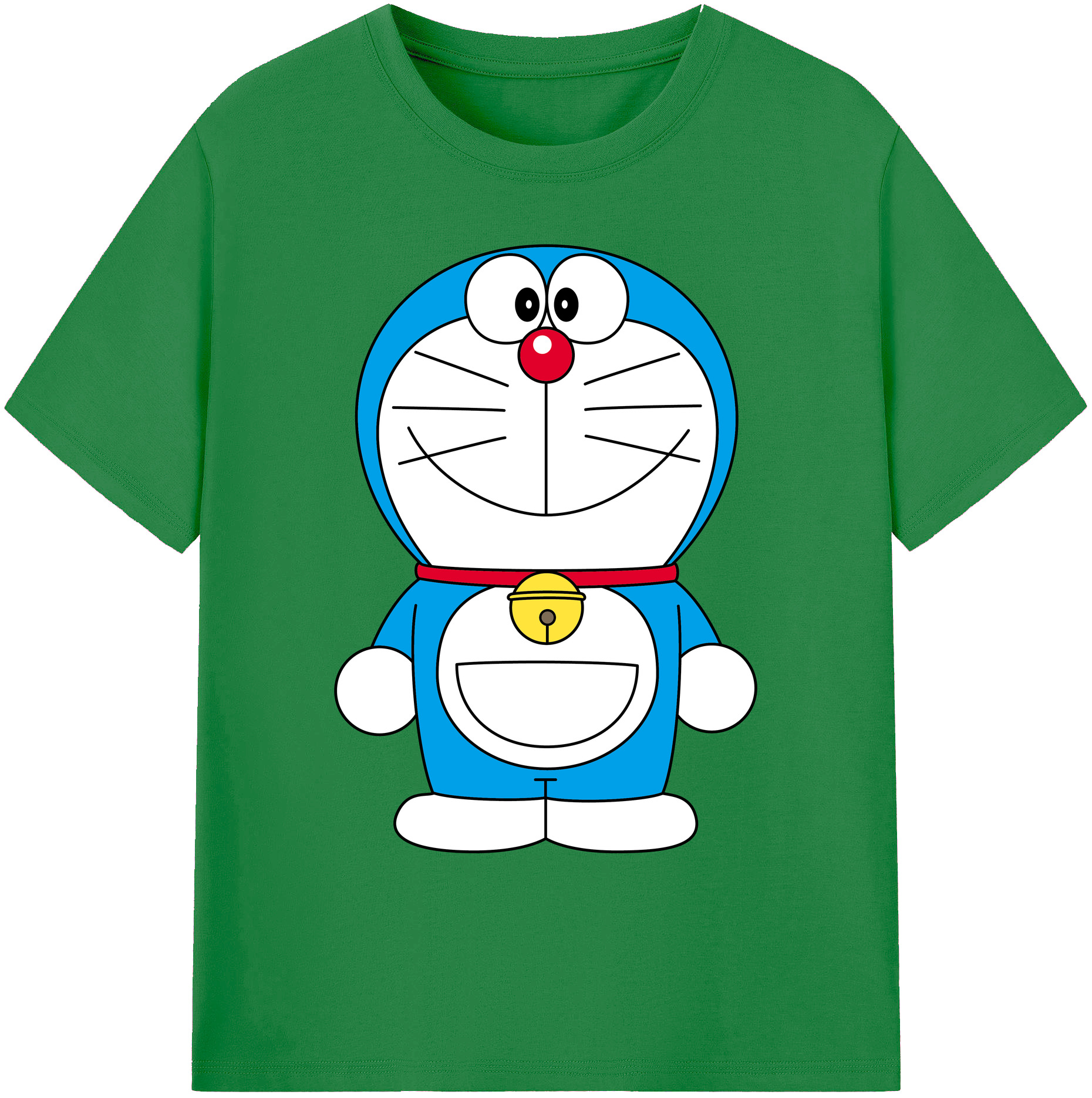 （画像用） ドラえもん Doraemon 綿100％ メンズ半袖Tシャツ｜肌触りやわらか＆通気性
