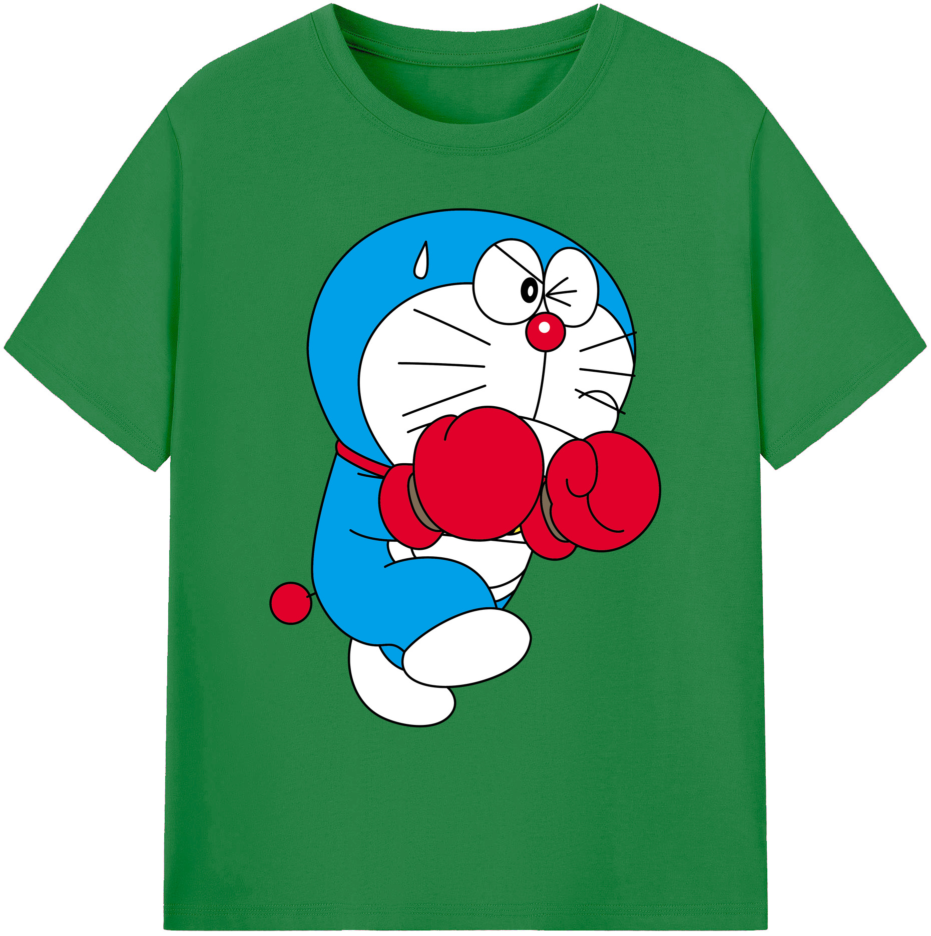 （画像用） ドラえもん Doraemon 綿100％ メンズ半袖Tシャツ｜肌触りやわらか＆通気性