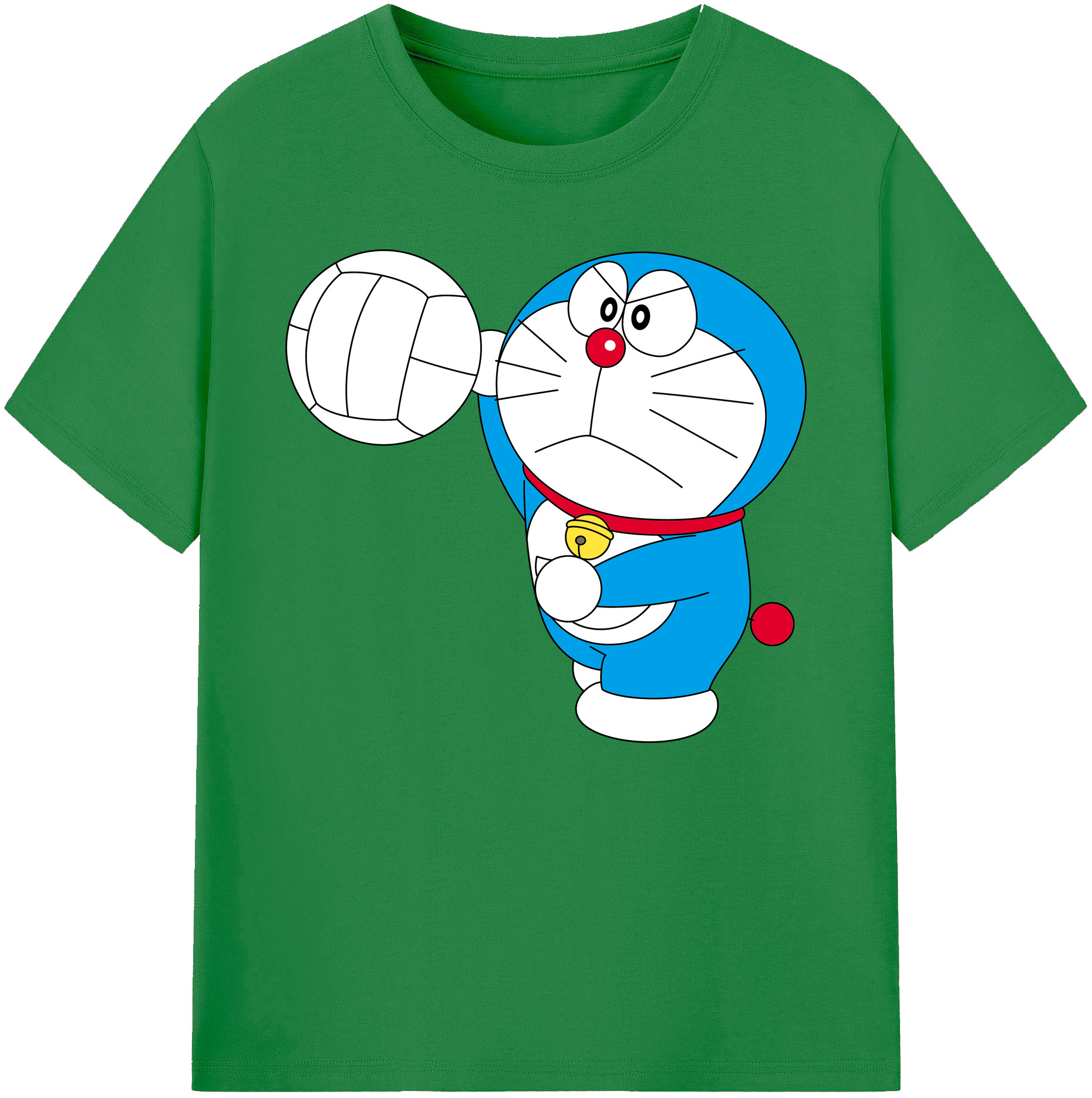 （画像用） ドラえもん Doraemon 綿100％ メンズ半袖Tシャツ｜肌触りやわらか＆通気性