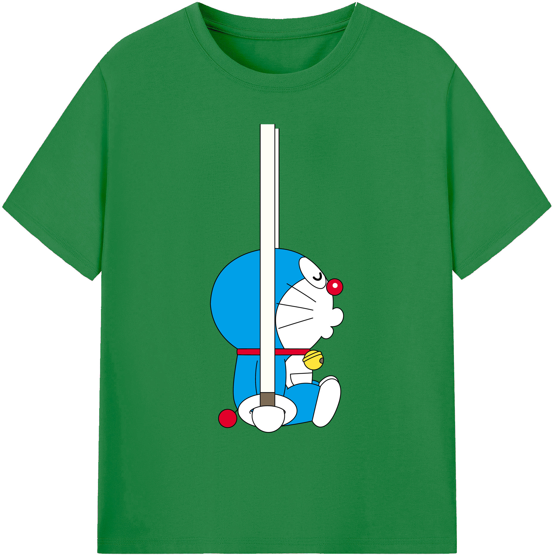 （画像用） ドラえもん Doraemon 綿100％ メンズ半袖Tシャツ｜肌触りやわらか＆通気性