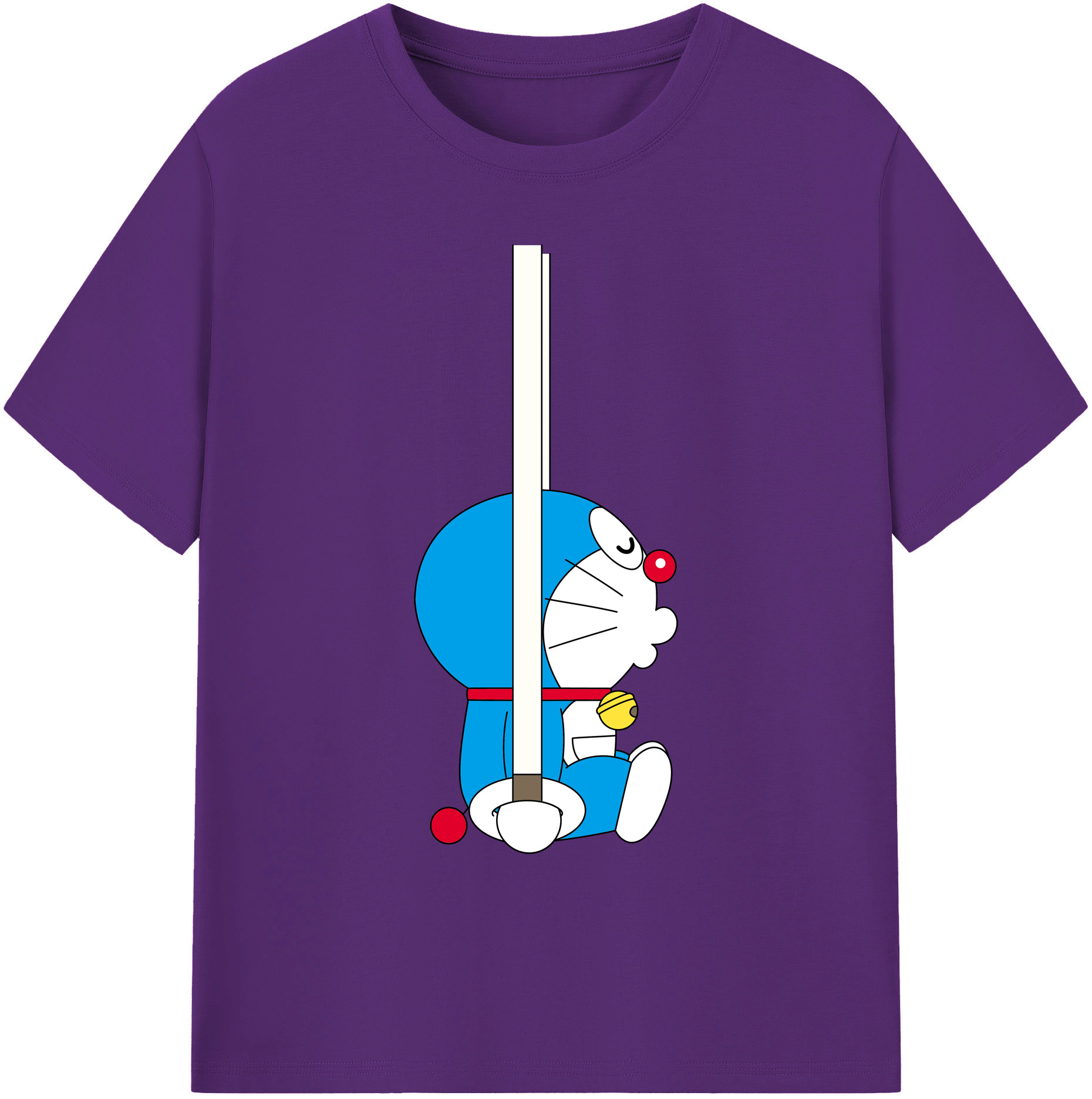 （画像用） ドラえもん Doraemon 綿100％ メンズ半袖Tシャツ｜肌触りやわらか＆通気性