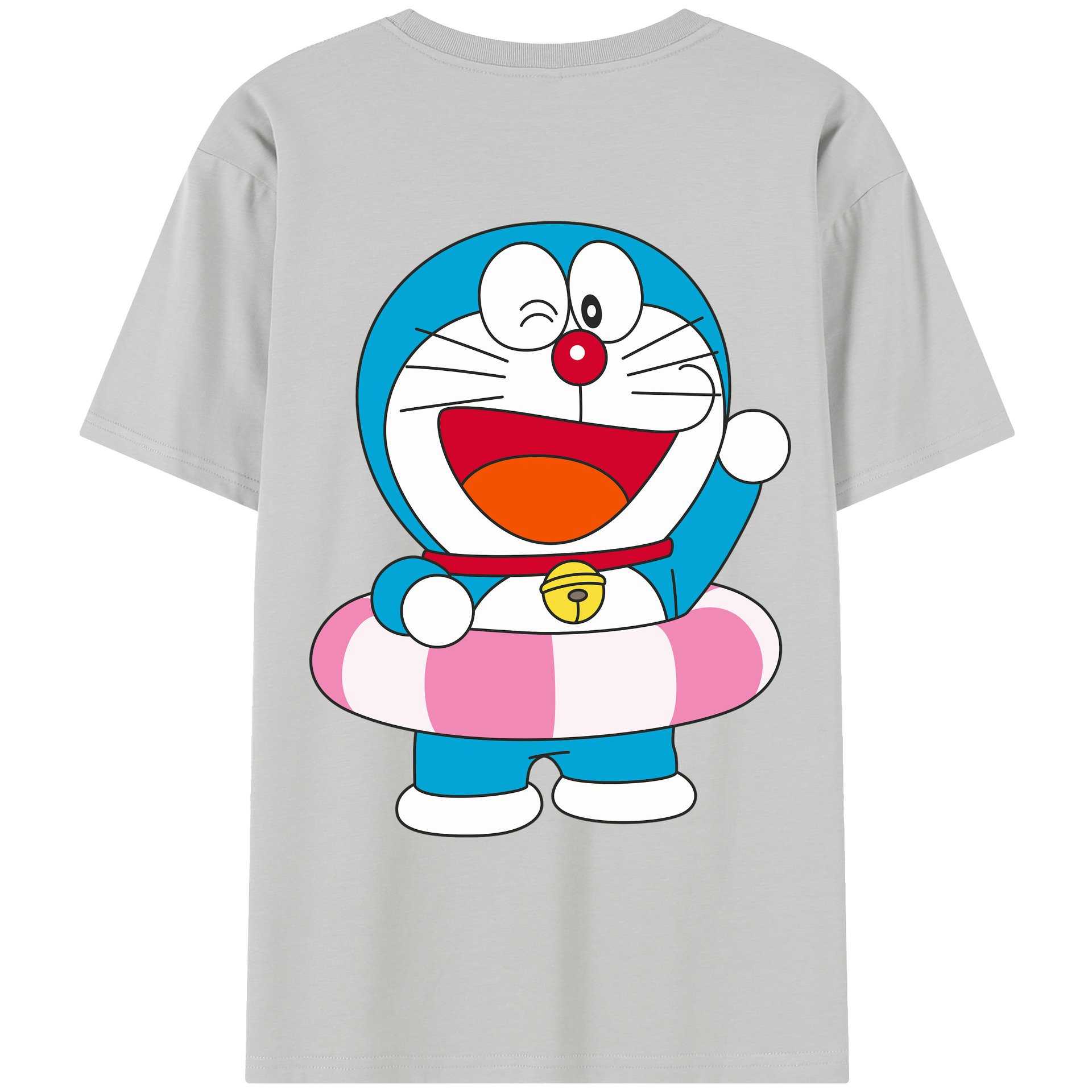 （画像用） ドラえもん Doraemon レディース半袖Tシャツ(バックプリント)