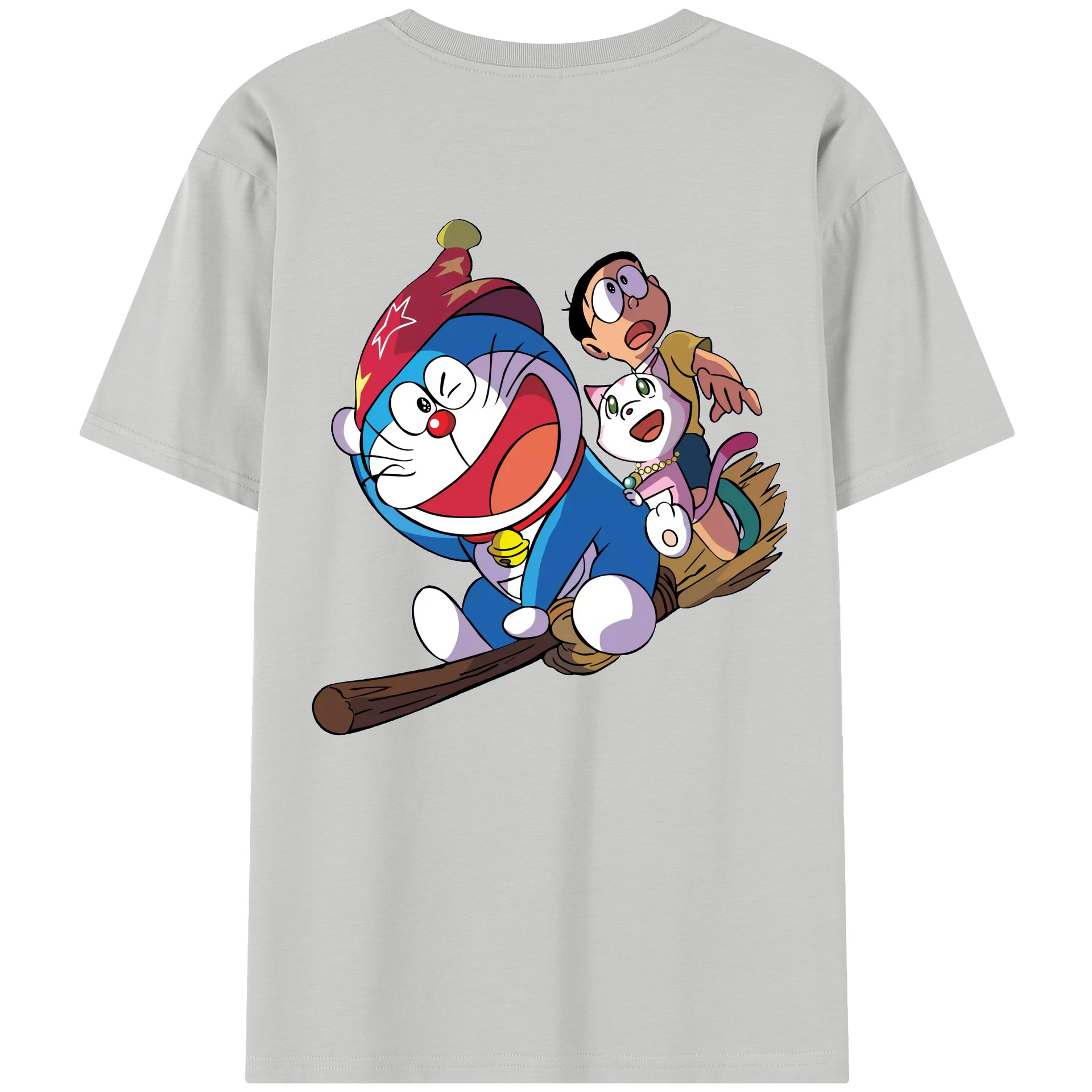 （画像用） ドラえもん Doraemon レディース半袖Tシャツ(バックプリント)