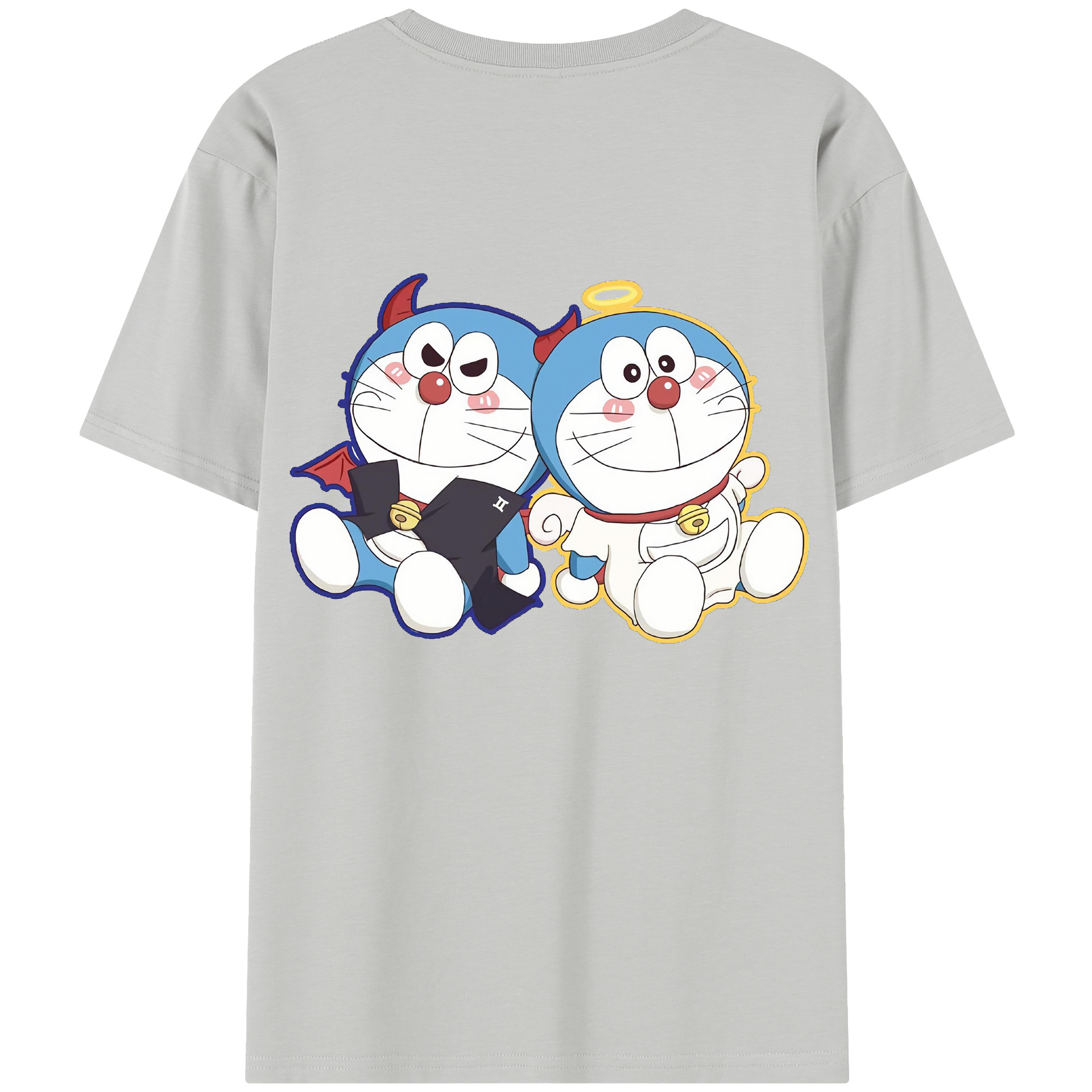 （画像用） ドラえもん Doraemon レディース半袖Tシャツ(バックプリント)
