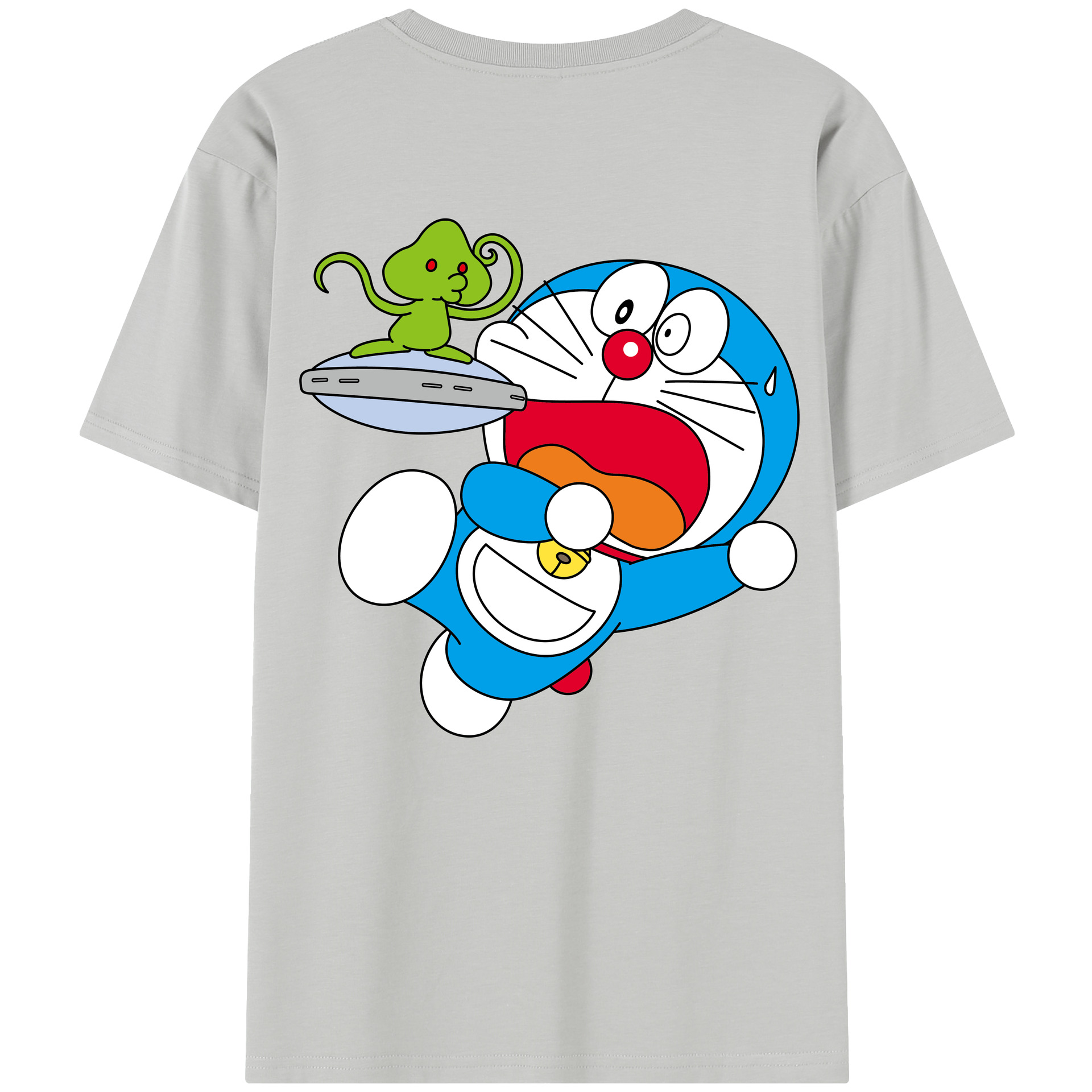 （画像用） ドラえもん Doraemon レディース半袖Tシャツ(バックプリント)