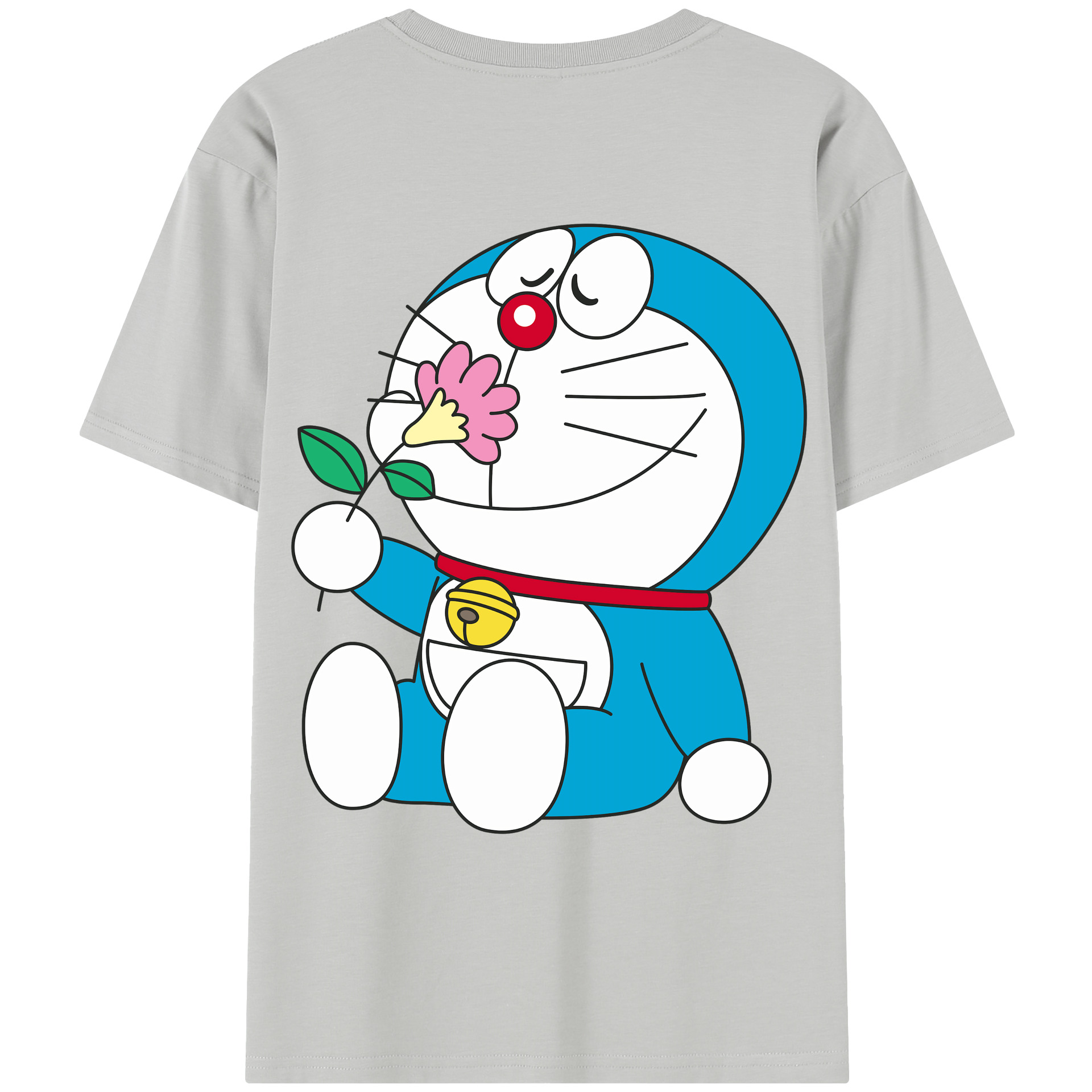 （画像用） ドラえもん Doraemon レディース半袖Tシャツ(バックプリント)