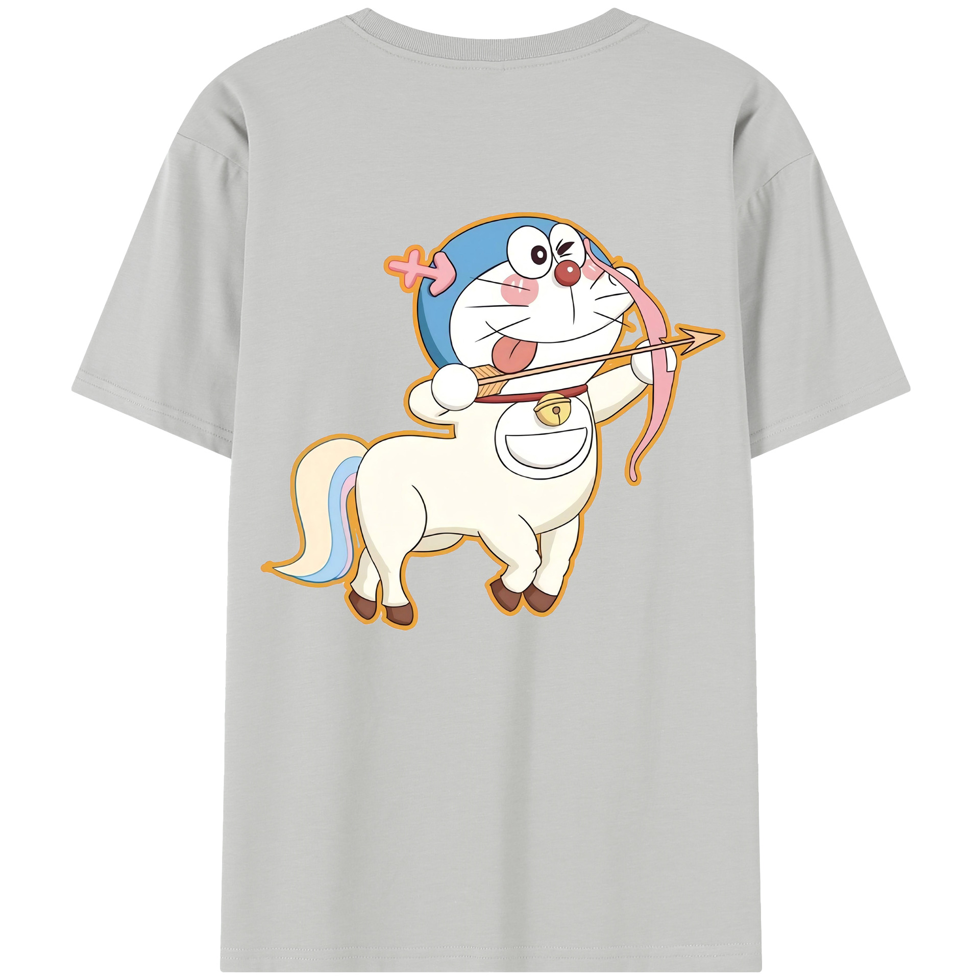 （画像用） ドラえもん Doraemon レディース半袖Tシャツ(バックプリント)