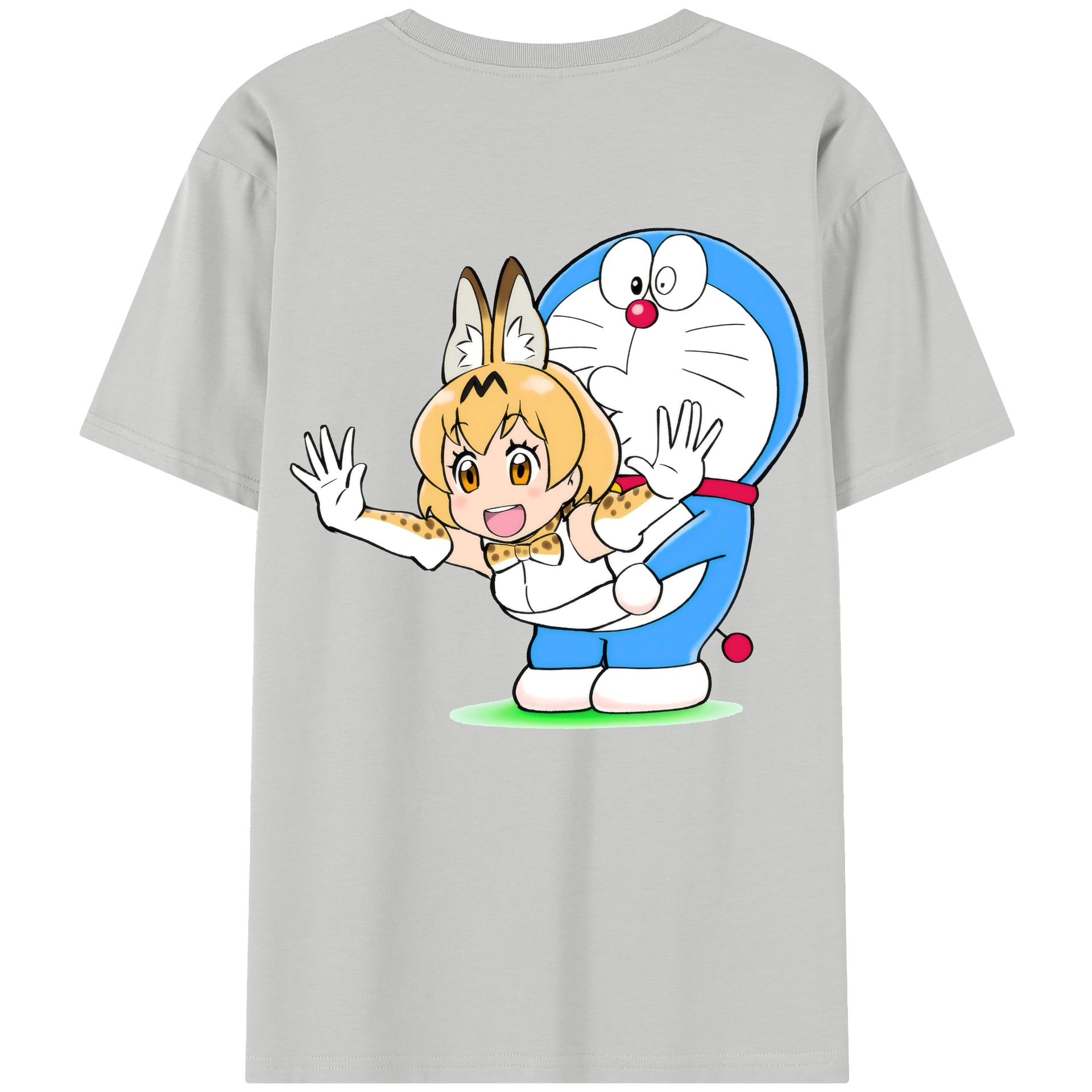 （画像用） ドラえもん Doraemon レディース半袖Tシャツ(バックプリント)