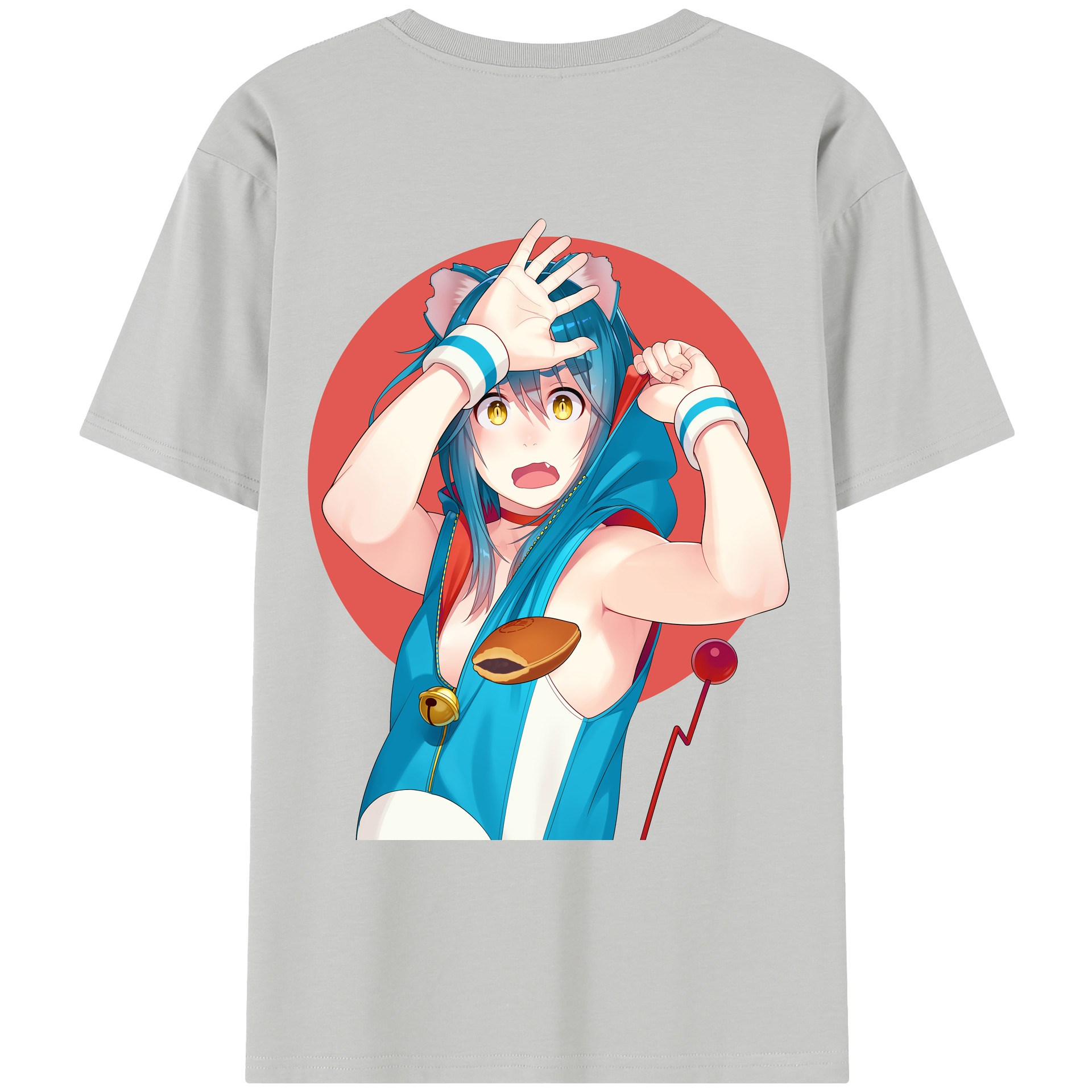 （画像用） ドラえもん Doraemon レディース半袖Tシャツ(バックプリント)