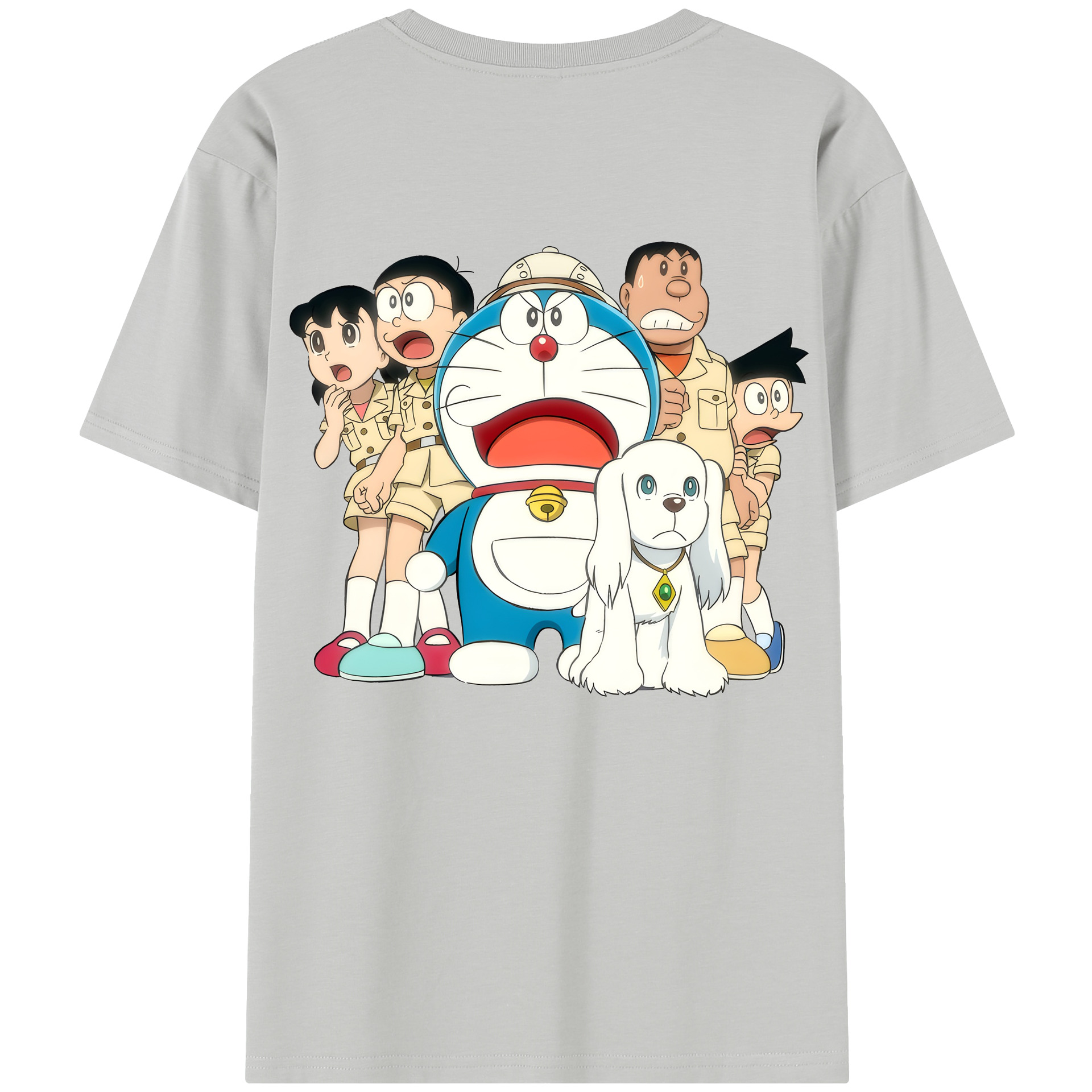 （画像用） ドラえもん Doraemon レディース半袖Tシャツ(バックプリント)