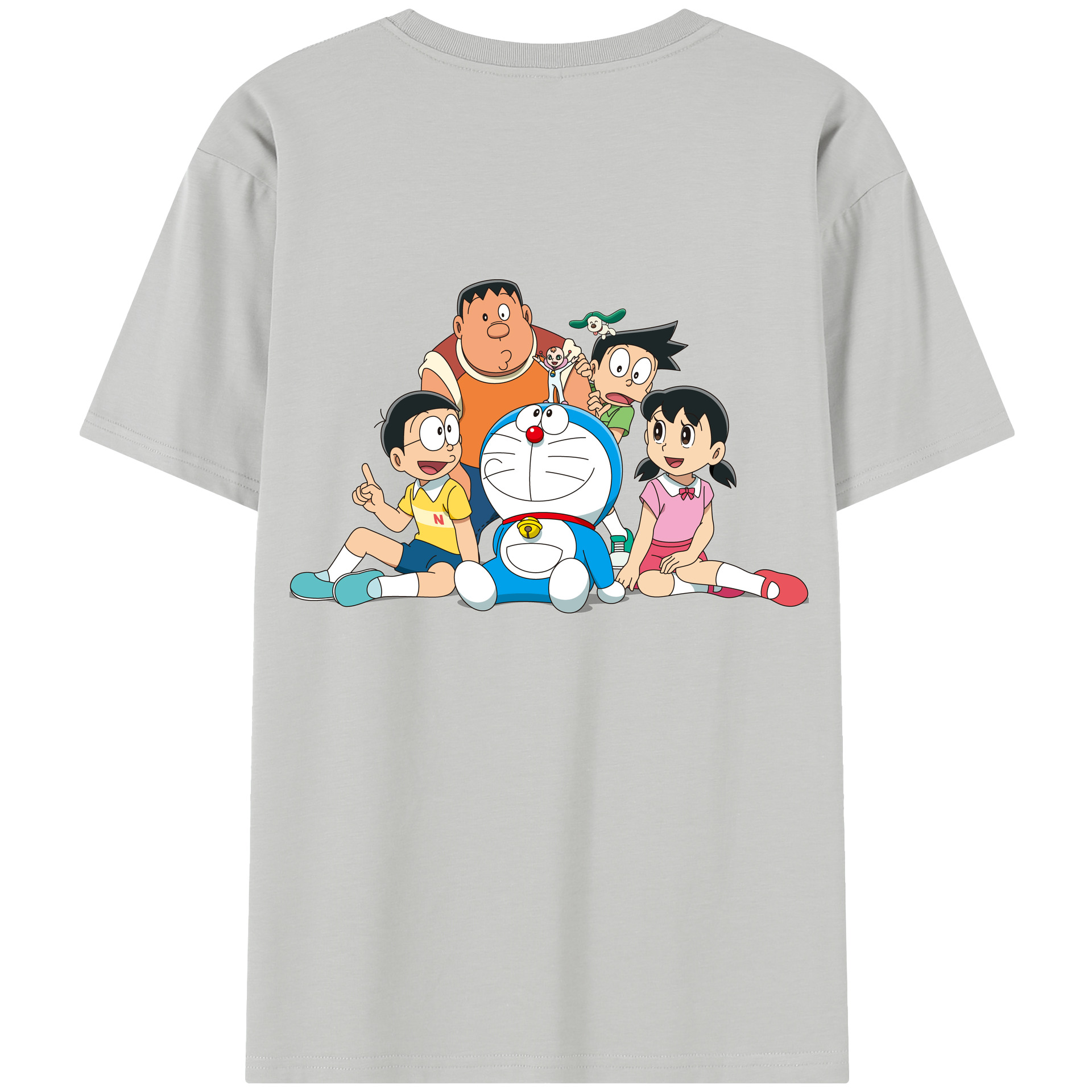 （画像用） ドラえもん Doraemon レディース半袖Tシャツ(バックプリント)