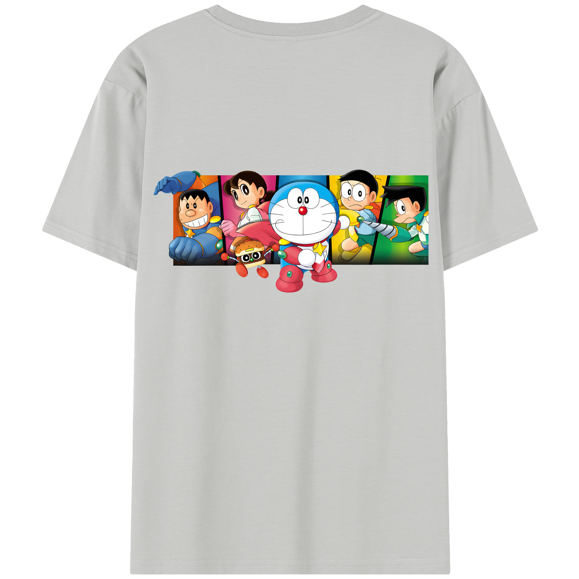 （画像用） ドラえもん Doraemon レディース半袖Tシャツ(バックプリント)