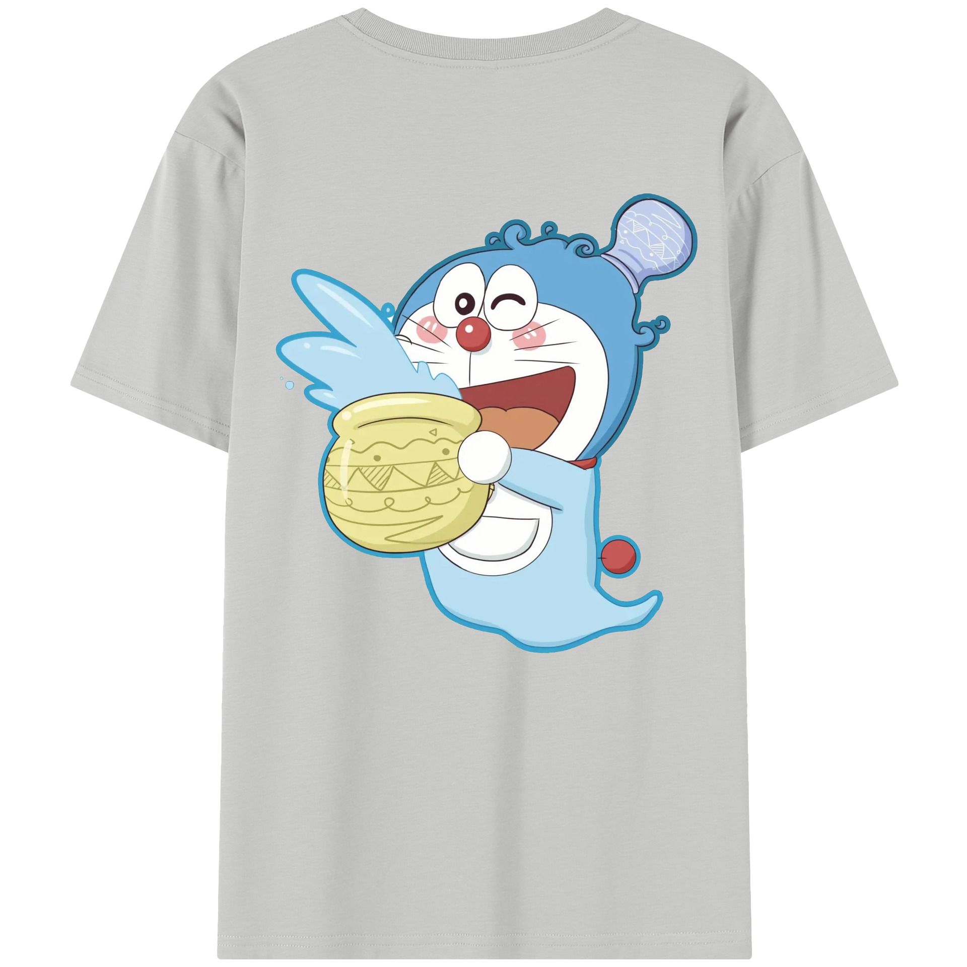 （画像用） ドラえもん Doraemon レディース半袖Tシャツ(バックプリント)