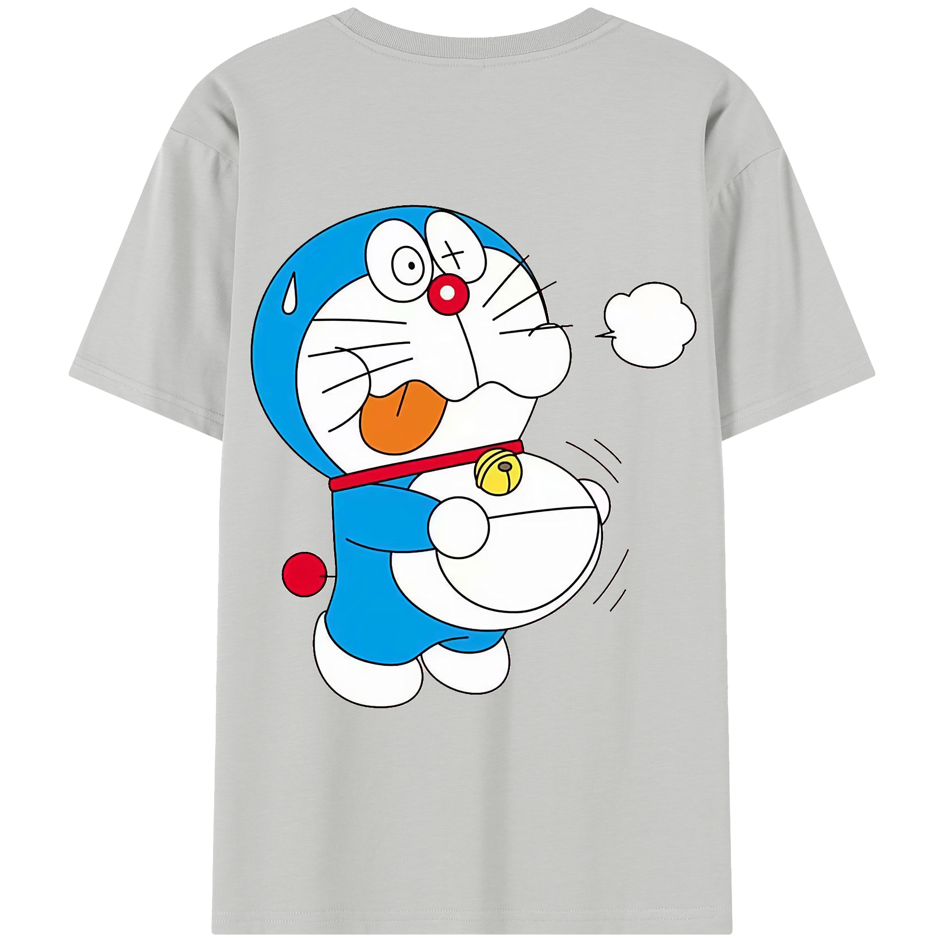 （画像用） ドラえもん Doraemon レディース半袖Tシャツ(バックプリント)