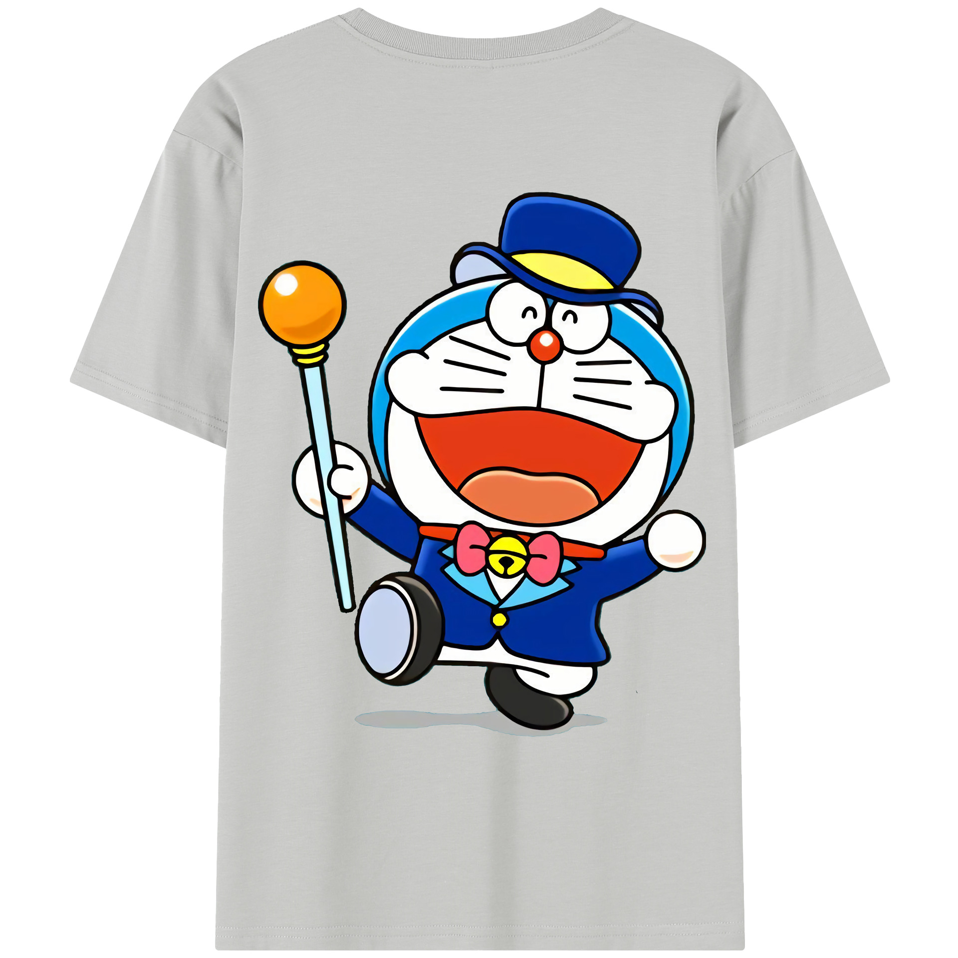 （画像用） ドラえもん Doraemon レディース半袖Tシャツ(バックプリント)