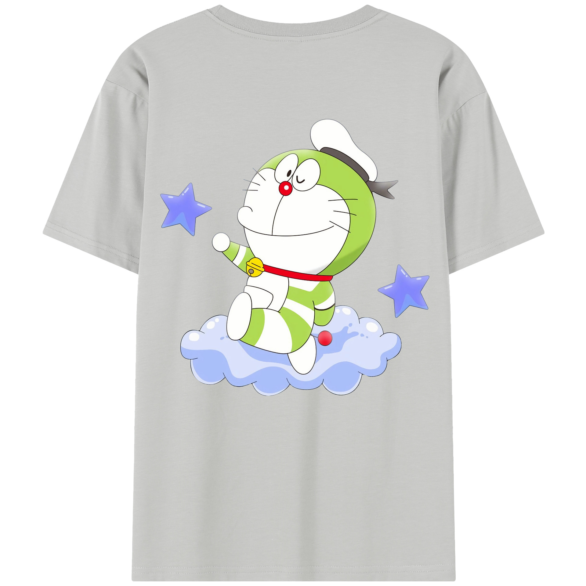 （画像用） ドラえもん Doraemon レディース半袖Tシャツ(バックプリント)