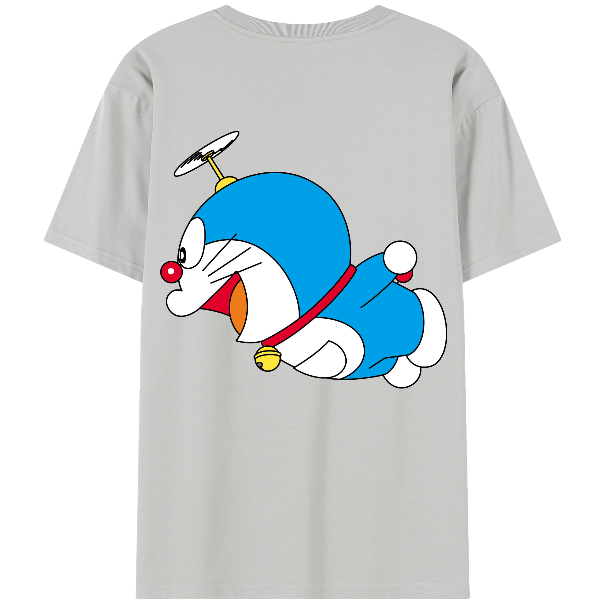 （画像用） ドラえもん Doraemon レディース半袖Tシャツ(バックプリント)