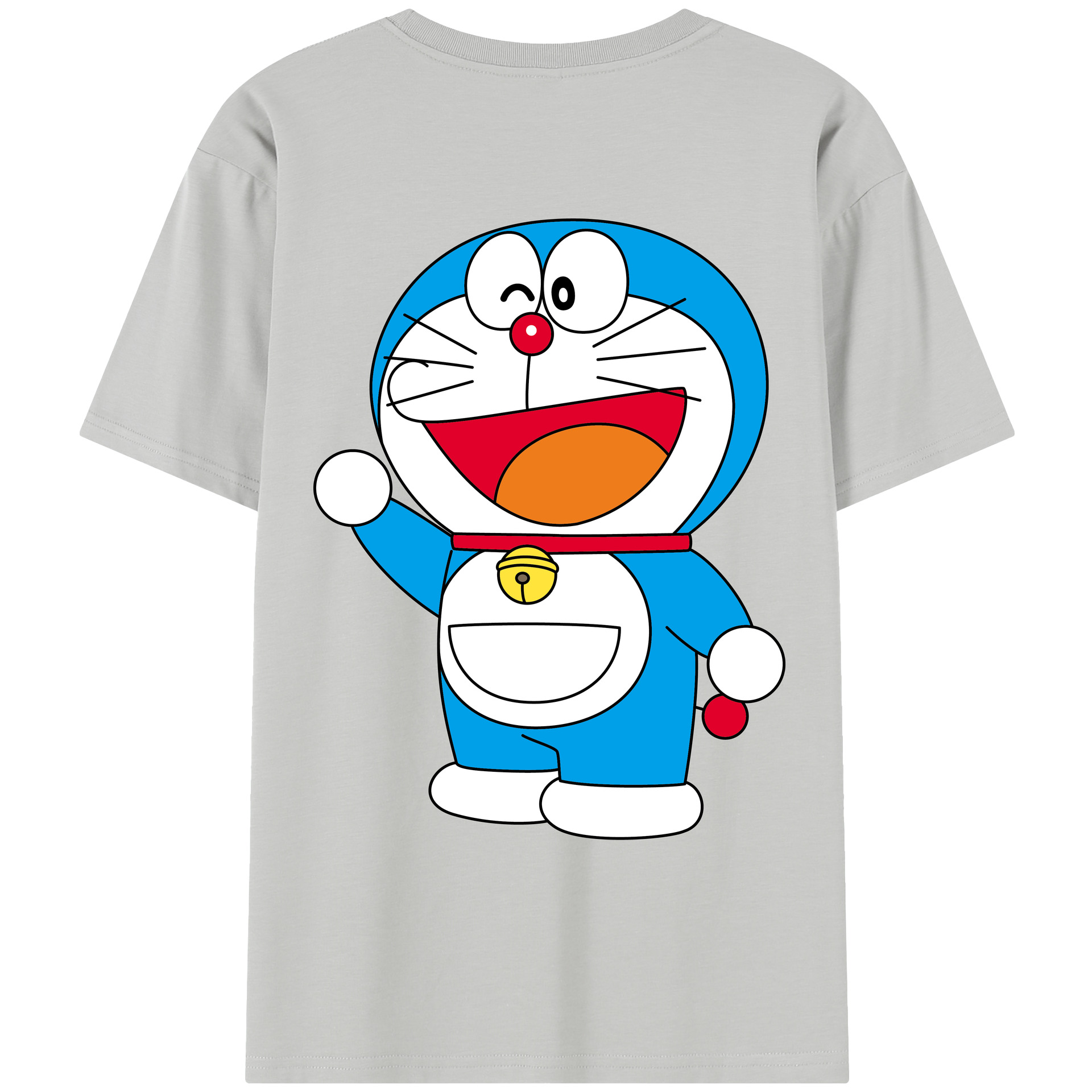 （画像用） ドラえもん Doraemon レディース半袖Tシャツ(バックプリント)