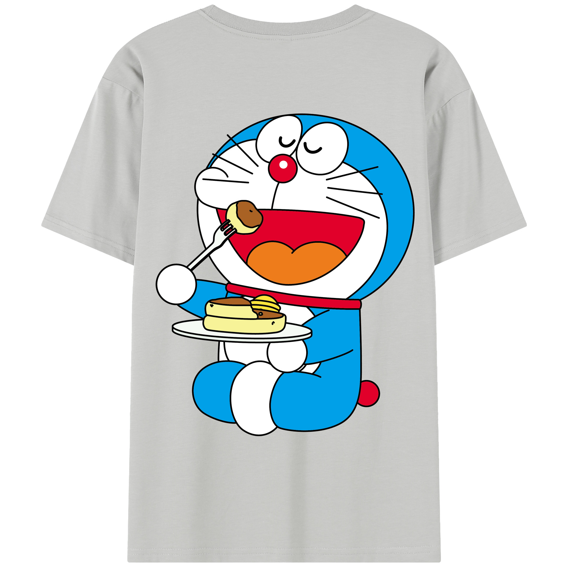 （画像用） ドラえもん Doraemon レディース半袖Tシャツ(バックプリント)