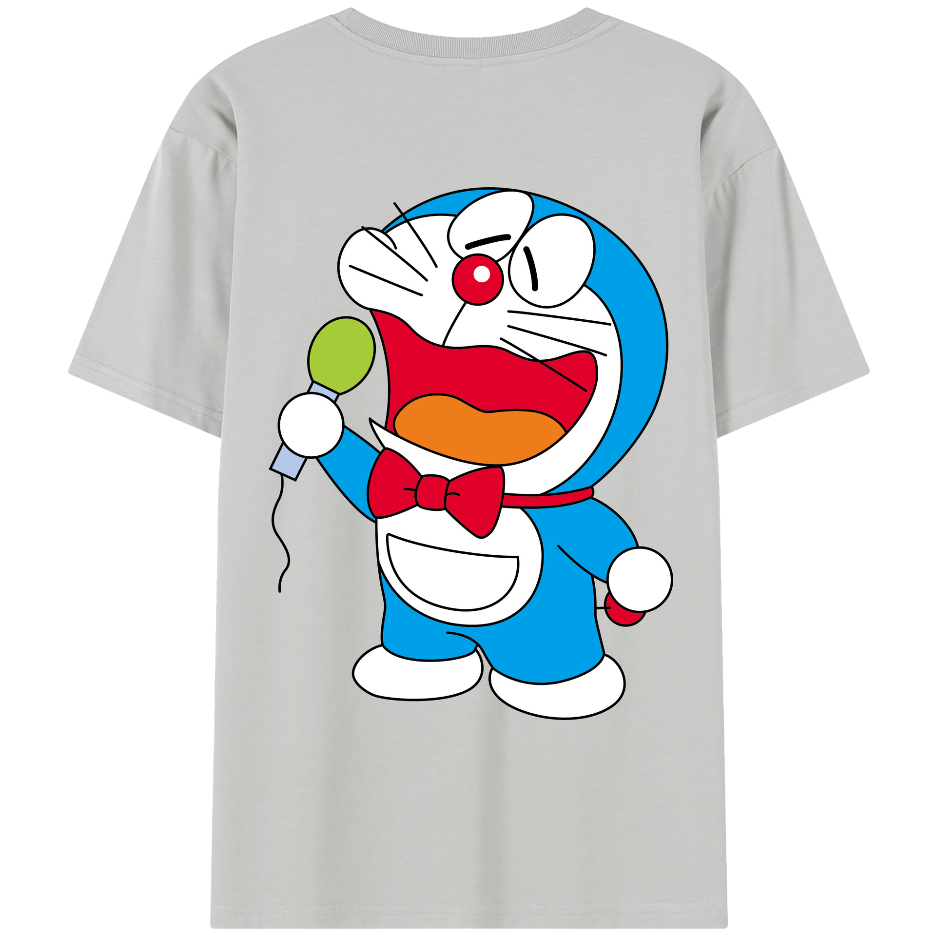 （画像用） ドラえもん Doraemon レディース半袖Tシャツ(バックプリント)