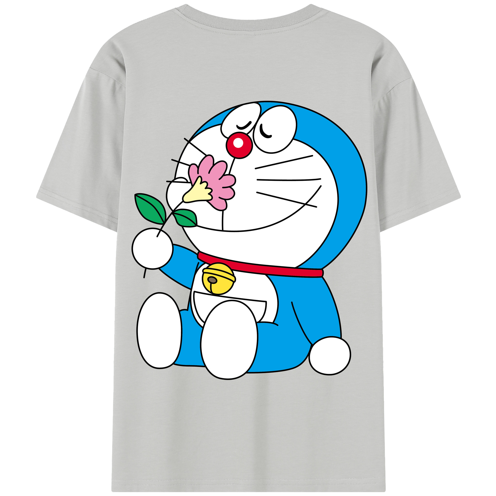 （画像用） ドラえもん Doraemon レディース半袖Tシャツ(バックプリント)