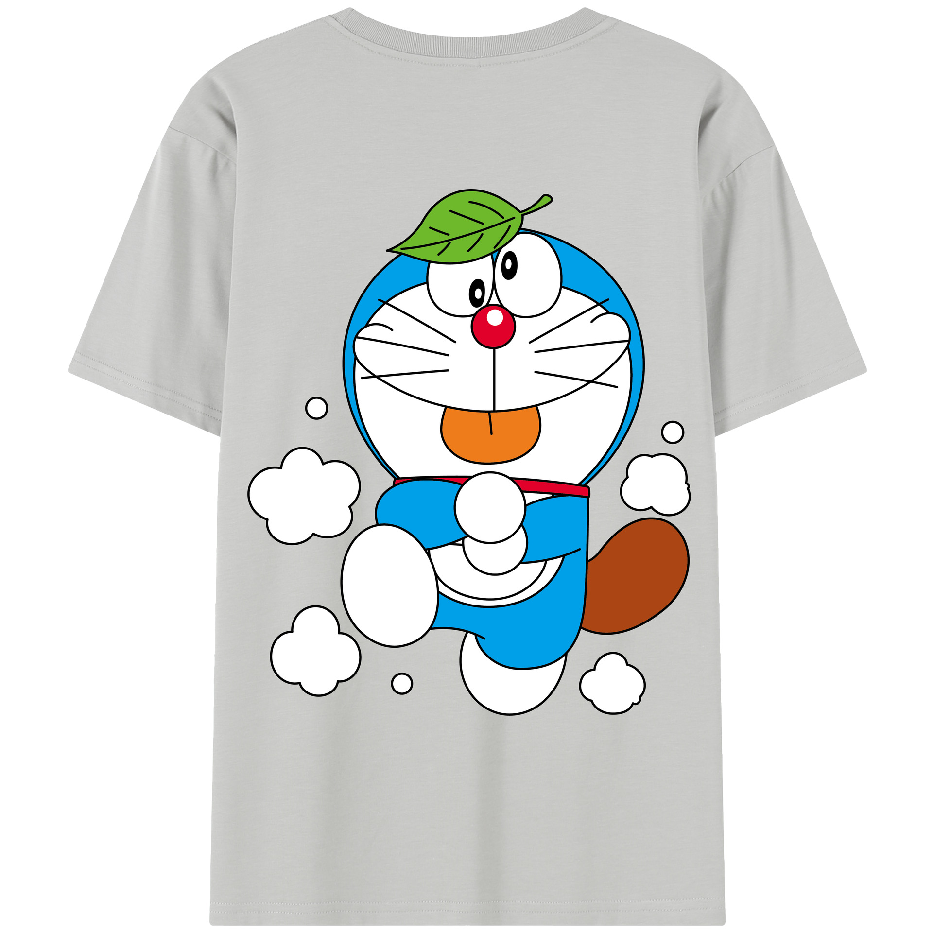 （画像用） ドラえもん Doraemon レディース半袖Tシャツ(バックプリント)