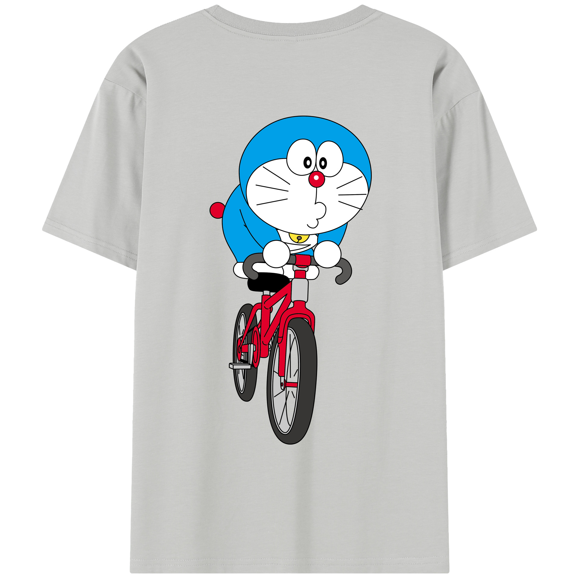（画像用） ドラえもん Doraemon レディース半袖Tシャツ(バックプリント)