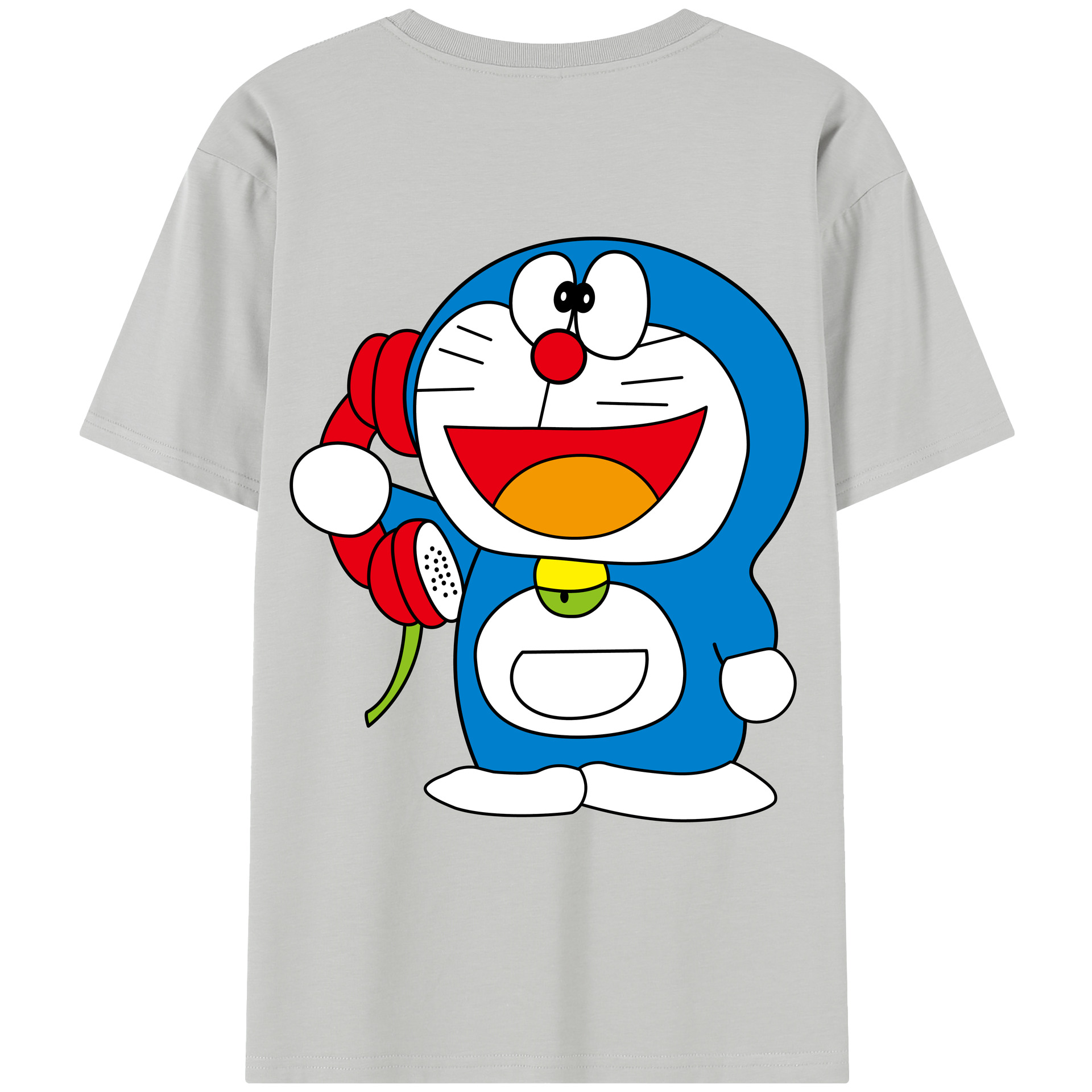 （画像用） ドラえもん Doraemon レディース半袖Tシャツ(バックプリント)