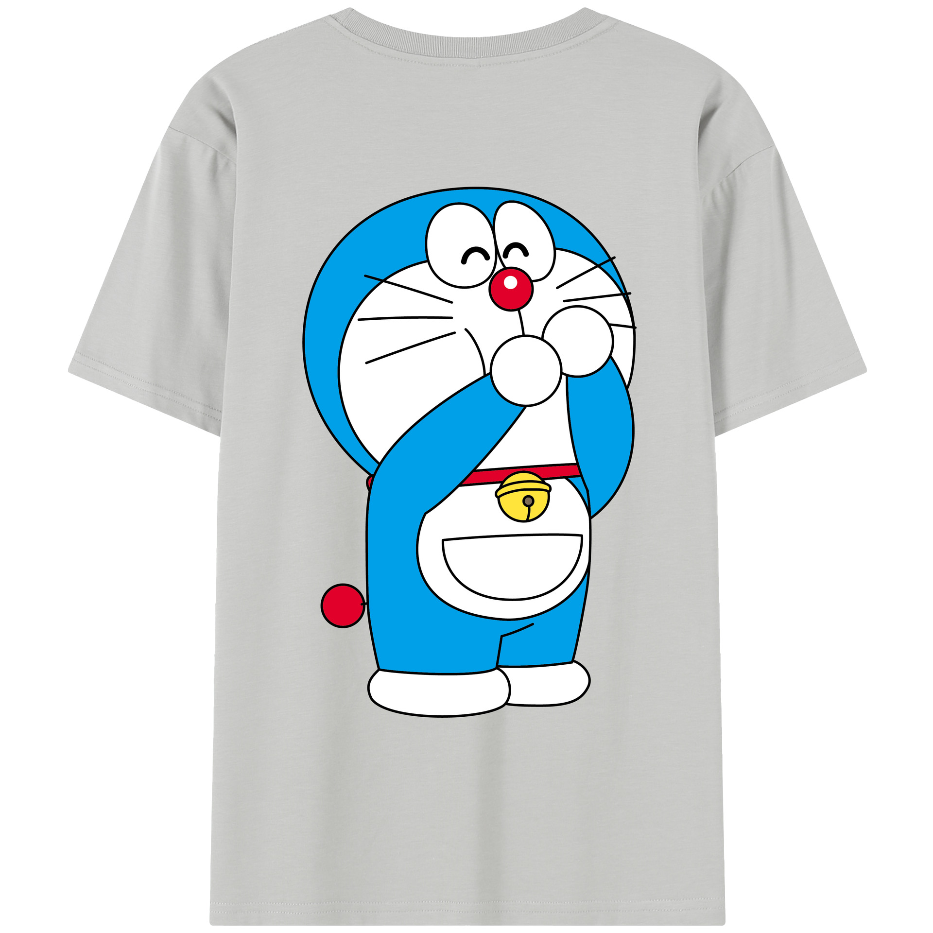 （画像用） ドラえもん Doraemon レディース半袖Tシャツ(バックプリント)