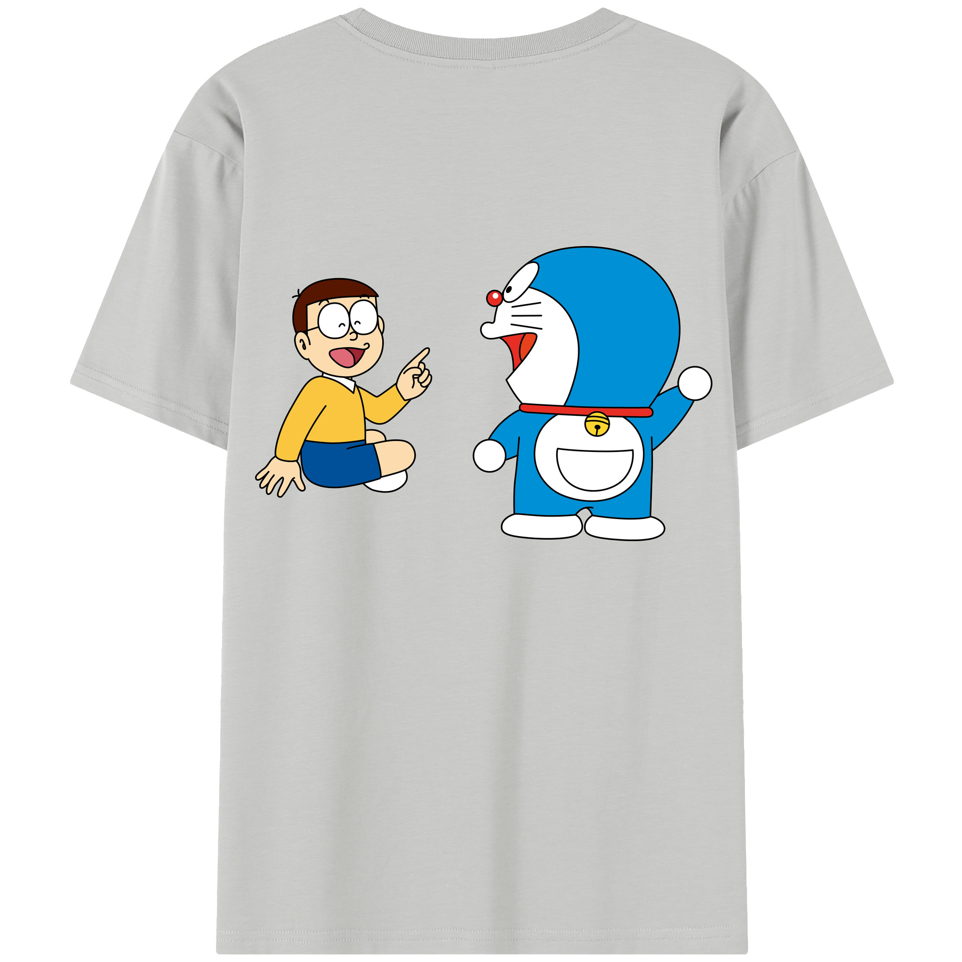 （画像用） ドラえもん Doraemon レディース半袖Tシャツ(バックプリント)