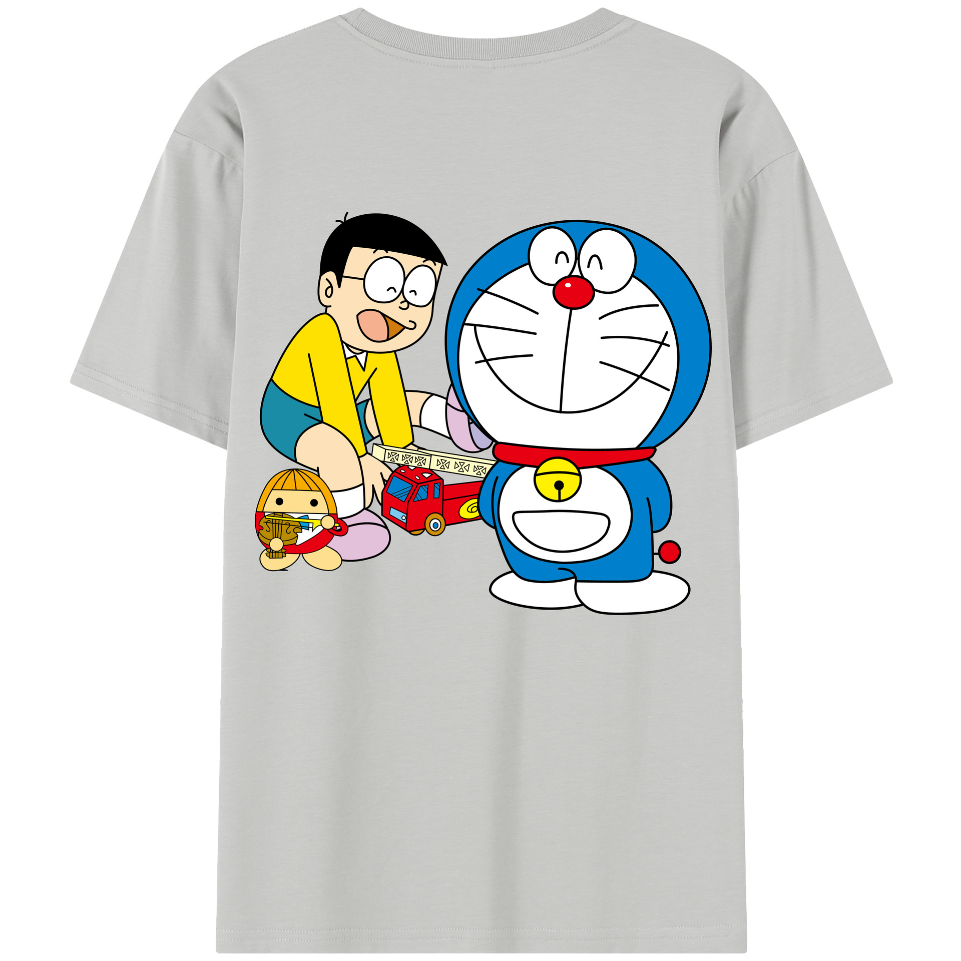 （画像用） ドラえもん Doraemon レディース半袖Tシャツ(バックプリント)