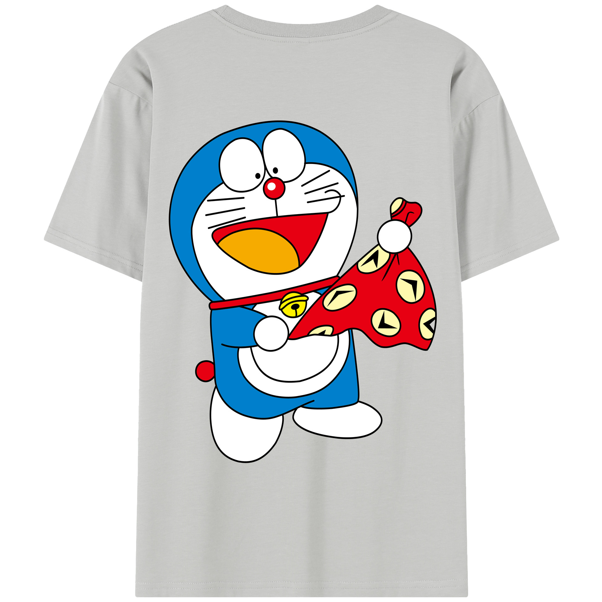 （画像用） ドラえもん Doraemon レディース半袖Tシャツ(バックプリント)