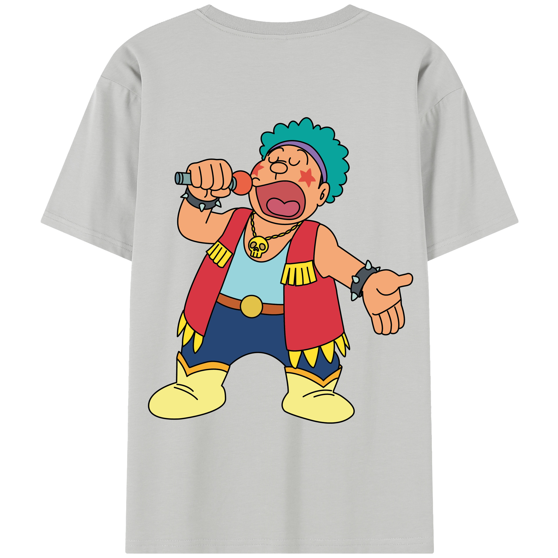 （画像用） ドラえもん 剛田武 Doraemon Gouta Takeshi レディース半袖Tシャツ(バックプリント)