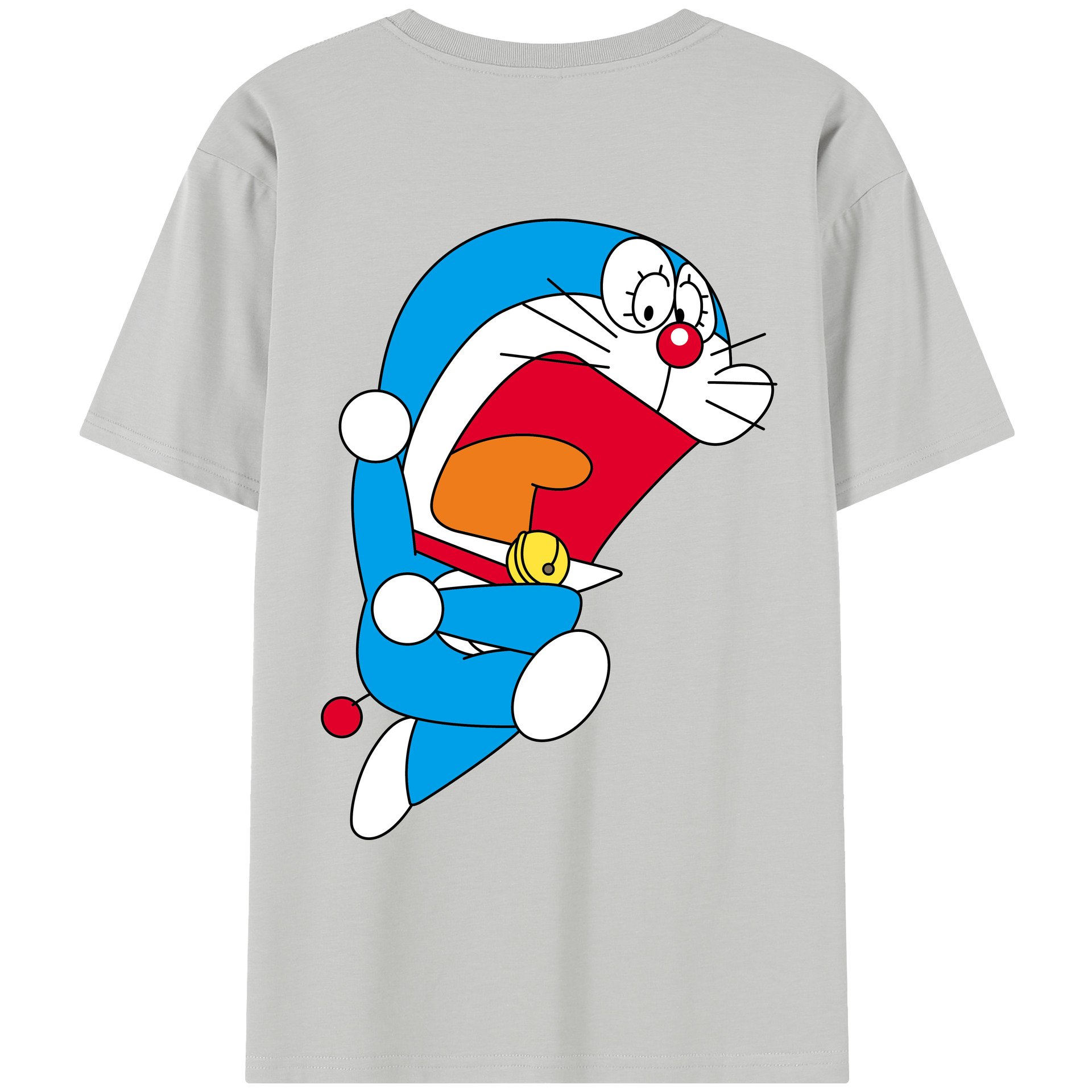 （画像用） ドラえもん Doraemon レディース半袖Tシャツ(バックプリント)