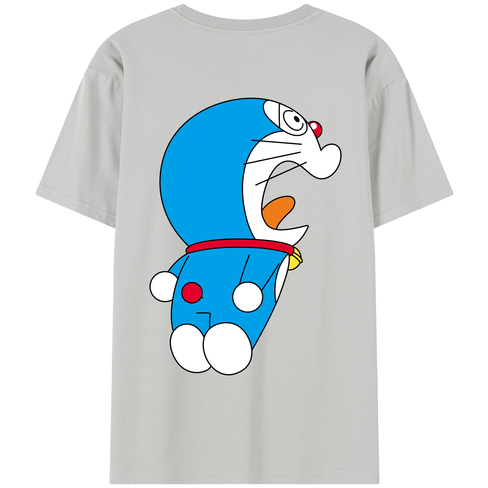 （画像用） ドラえもん Doraemon レディース半袖Tシャツ(バックプリント)