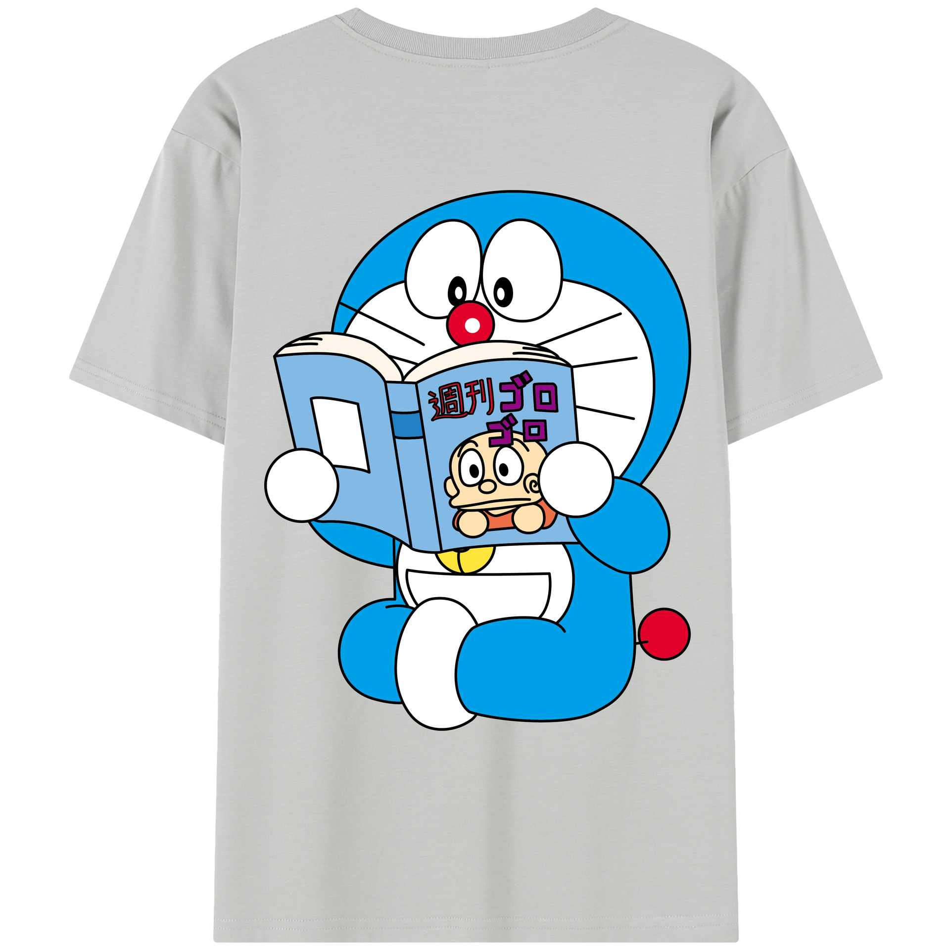 （画像用） ドラえもん Doraemon レディース半袖Tシャツ(バックプリント)
