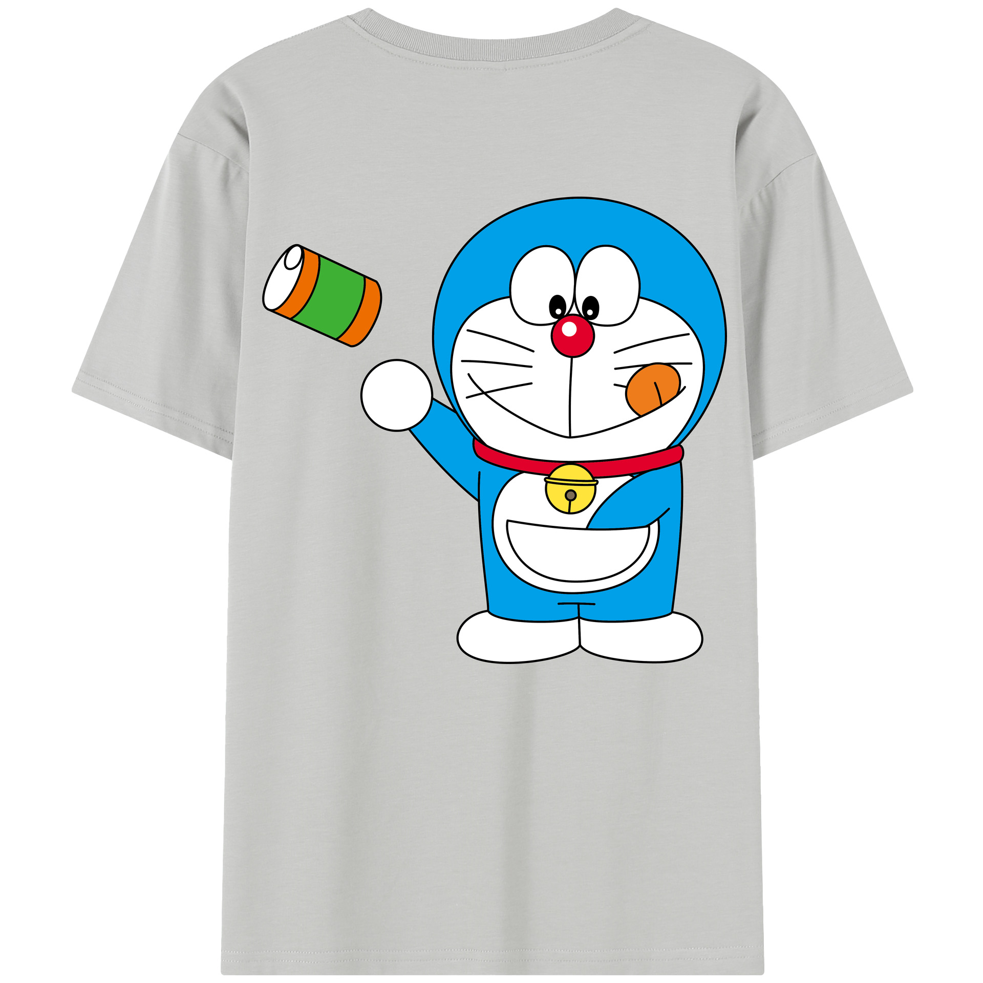 （画像用） ドラえもん Doraemon レディース半袖Tシャツ(バックプリント)