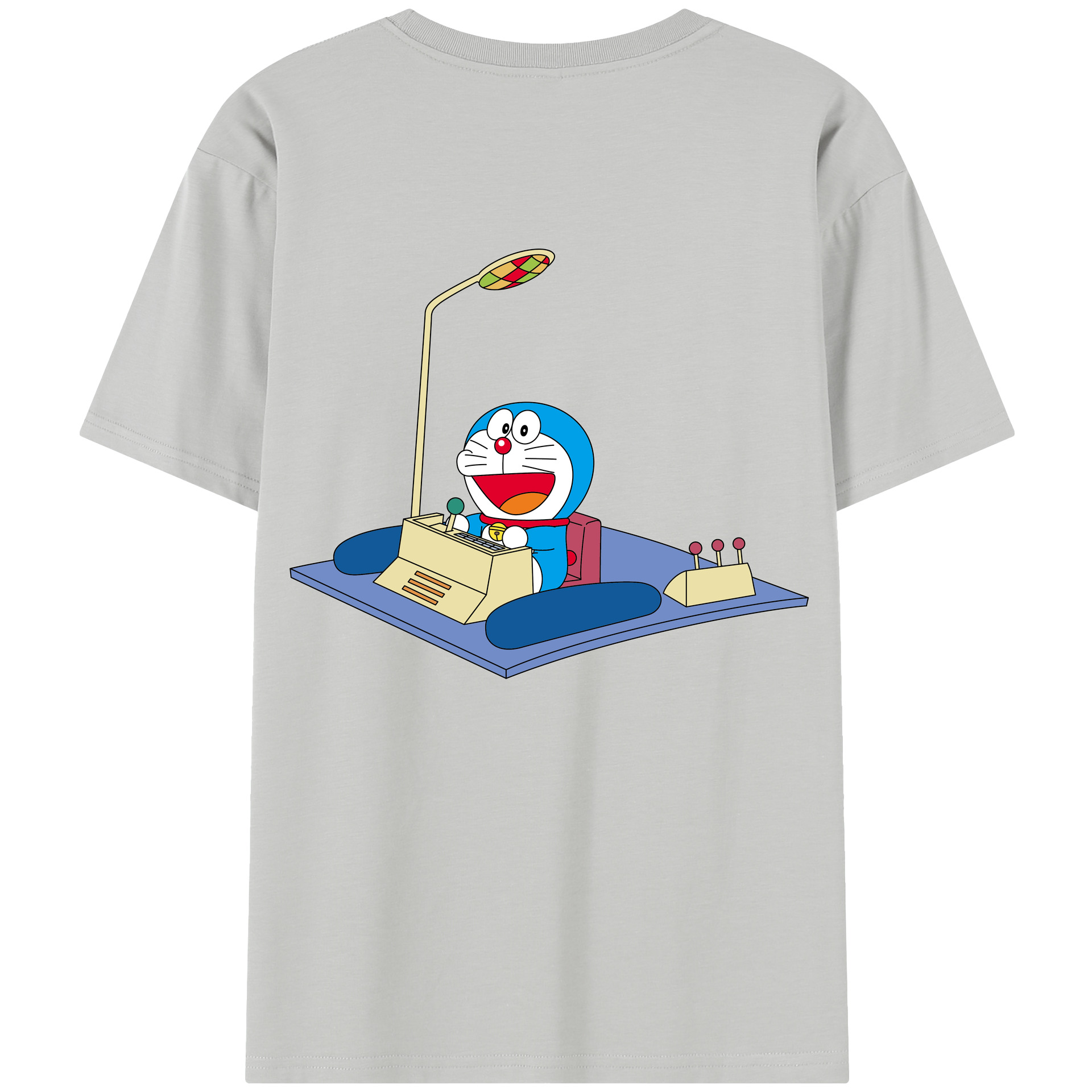 （画像用） ドラえもん Doraemon レディース半袖Tシャツ(バックプリント)