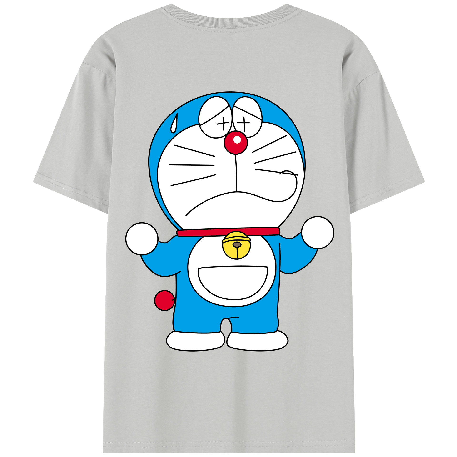 （画像用） ドラえもん Doraemon レディース半袖Tシャツ(バックプリント)