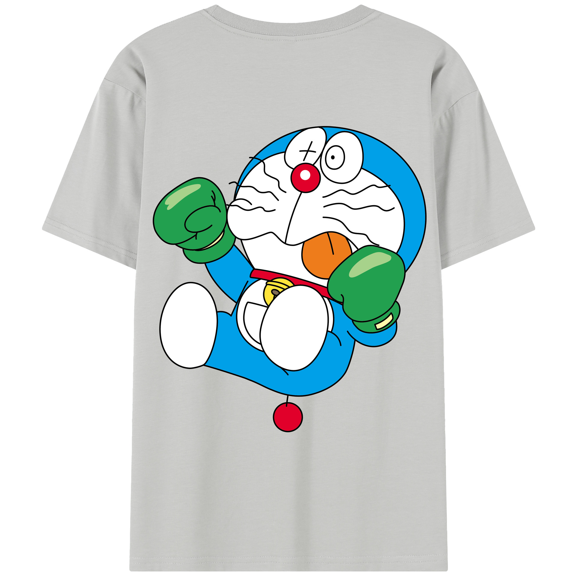 （画像用） ドラえもん Doraemon レディース半袖Tシャツ(バックプリント)