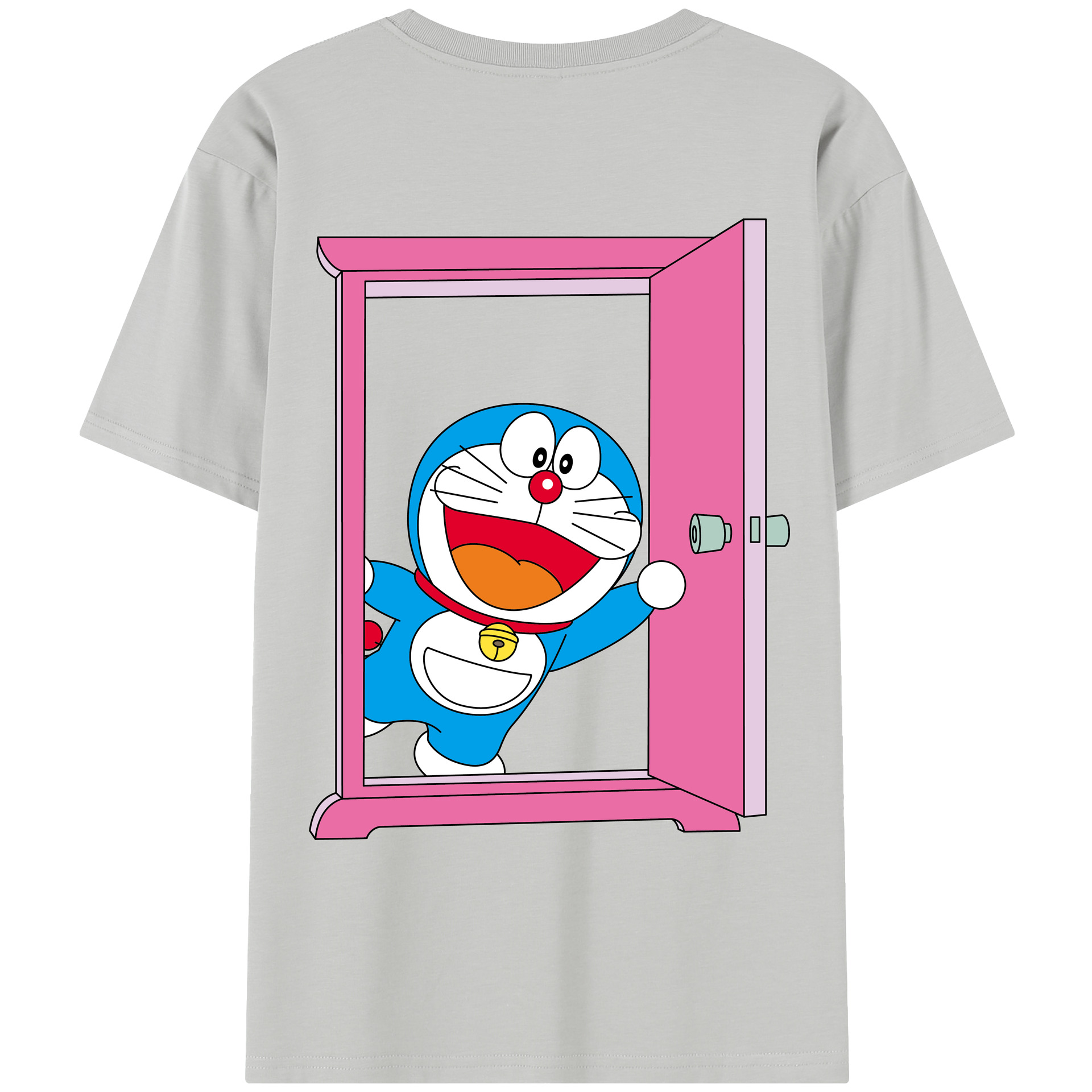 （画像用） ドラえもん Doraemon レディース半袖Tシャツ(バックプリント)