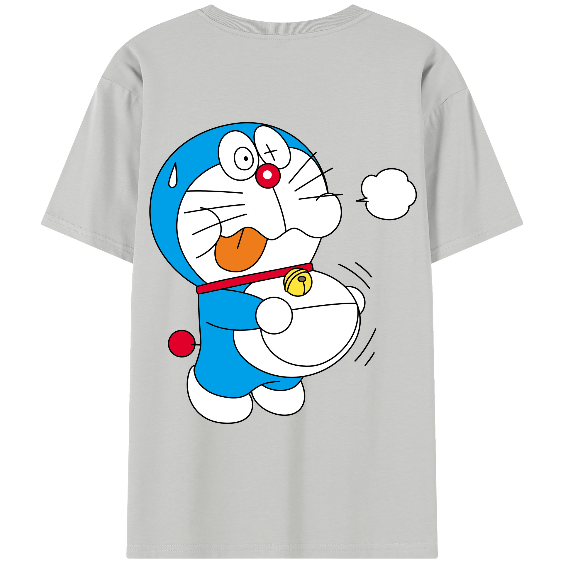 （画像用） ドラえもん Doraemon レディース半袖Tシャツ(バックプリント)