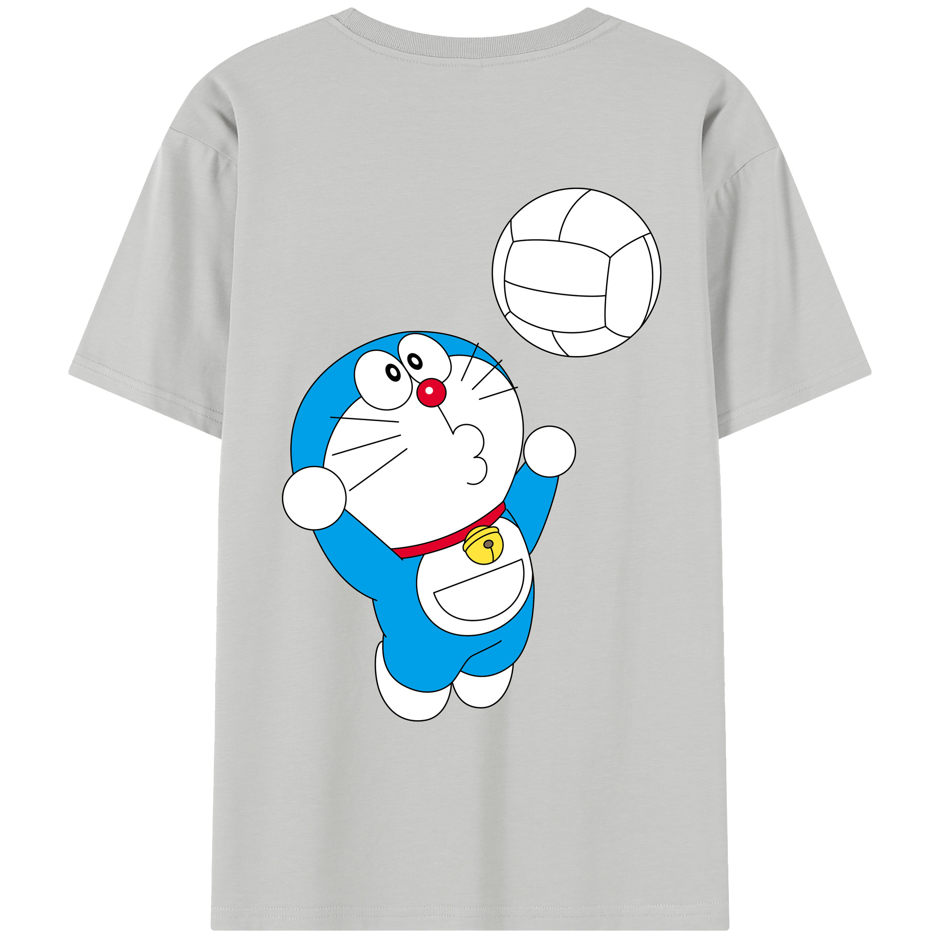 （画像用） ドラえもん Doraemon レディース半袖Tシャツ(バックプリント)