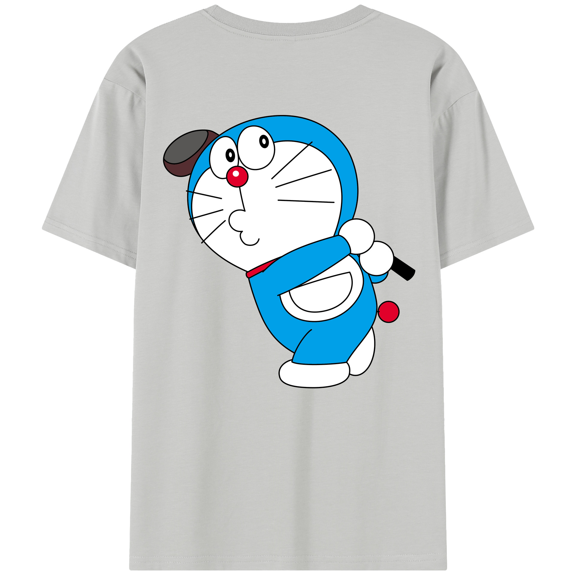 （画像用） ドラえもん Doraemon レディース半袖Tシャツ(バックプリント)