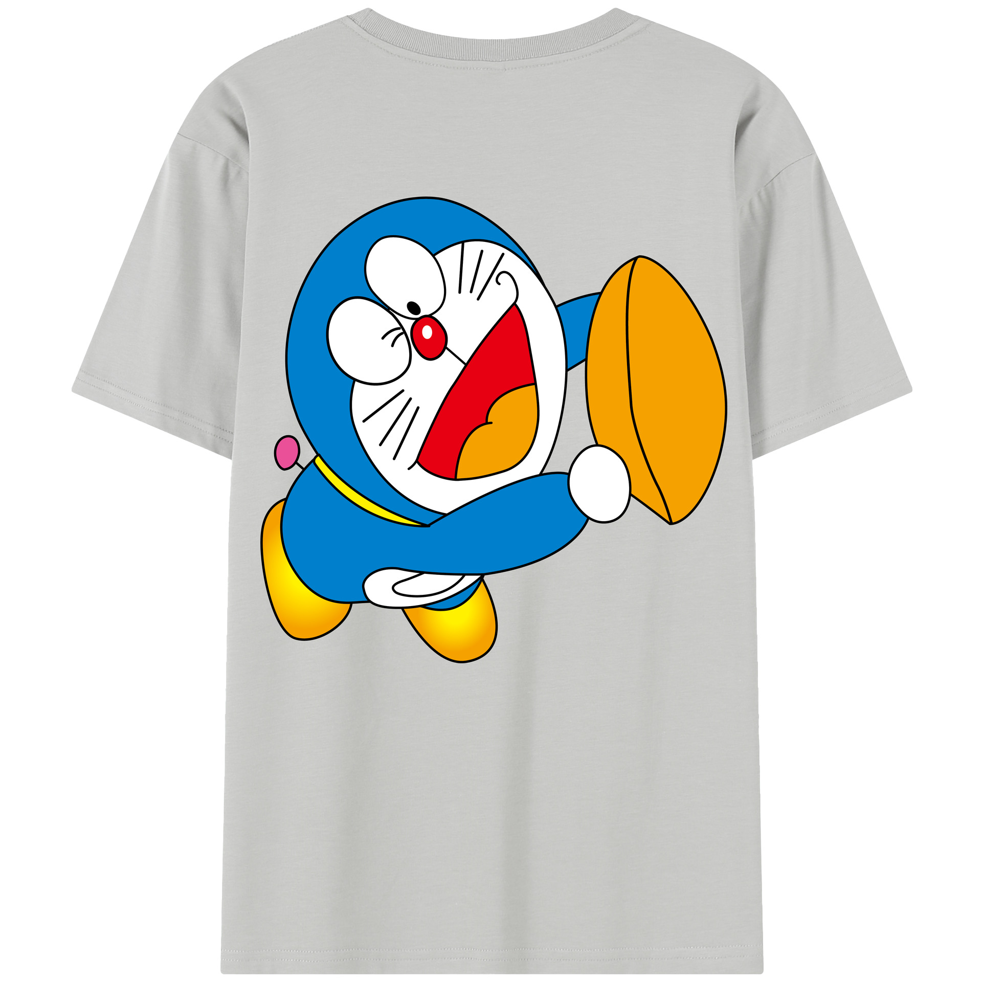 （画像用） ドラえもん Doraemon レディース半袖Tシャツ(バックプリント)