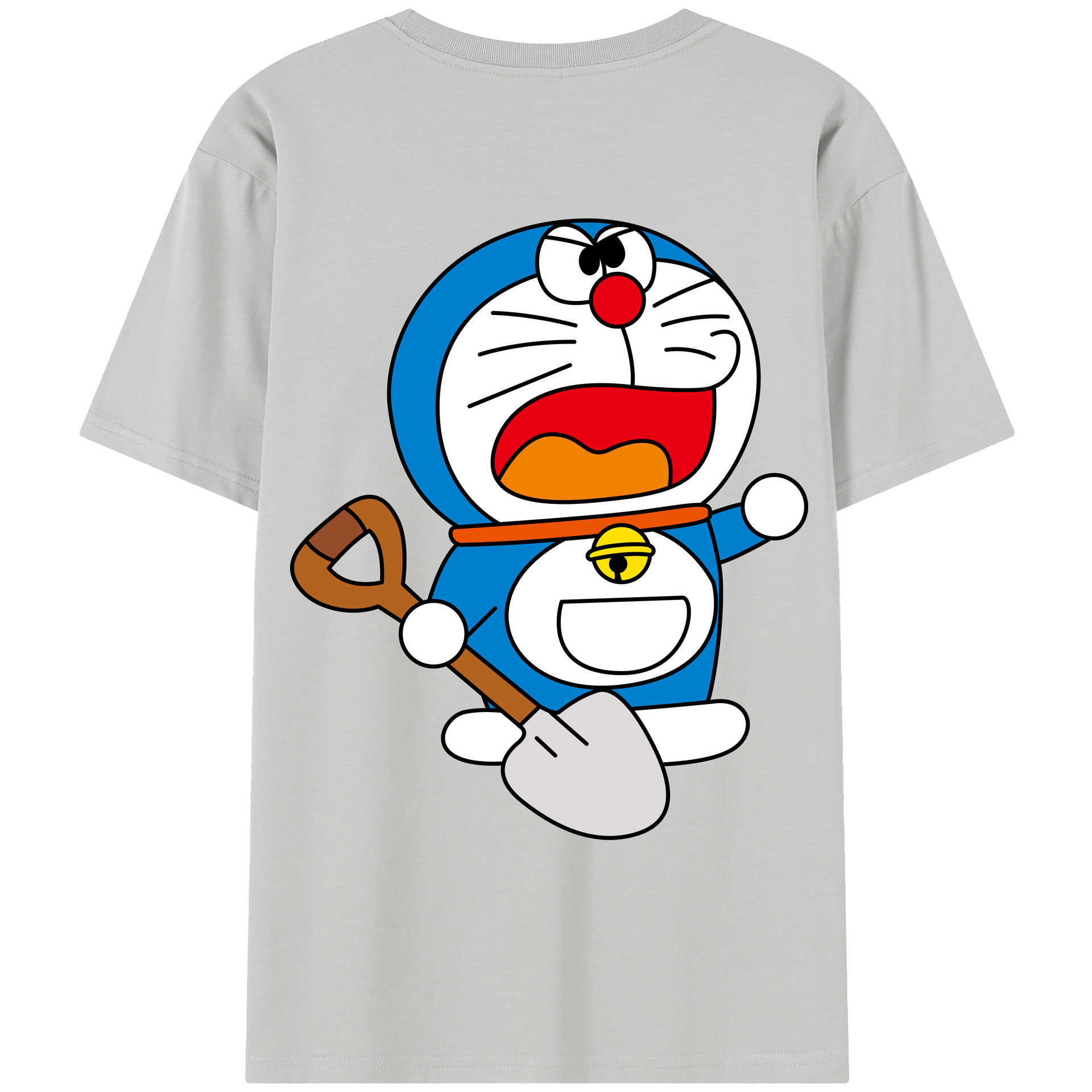 （画像用） ドラえもん Doraemon レディース半袖Tシャツ(バックプリント)